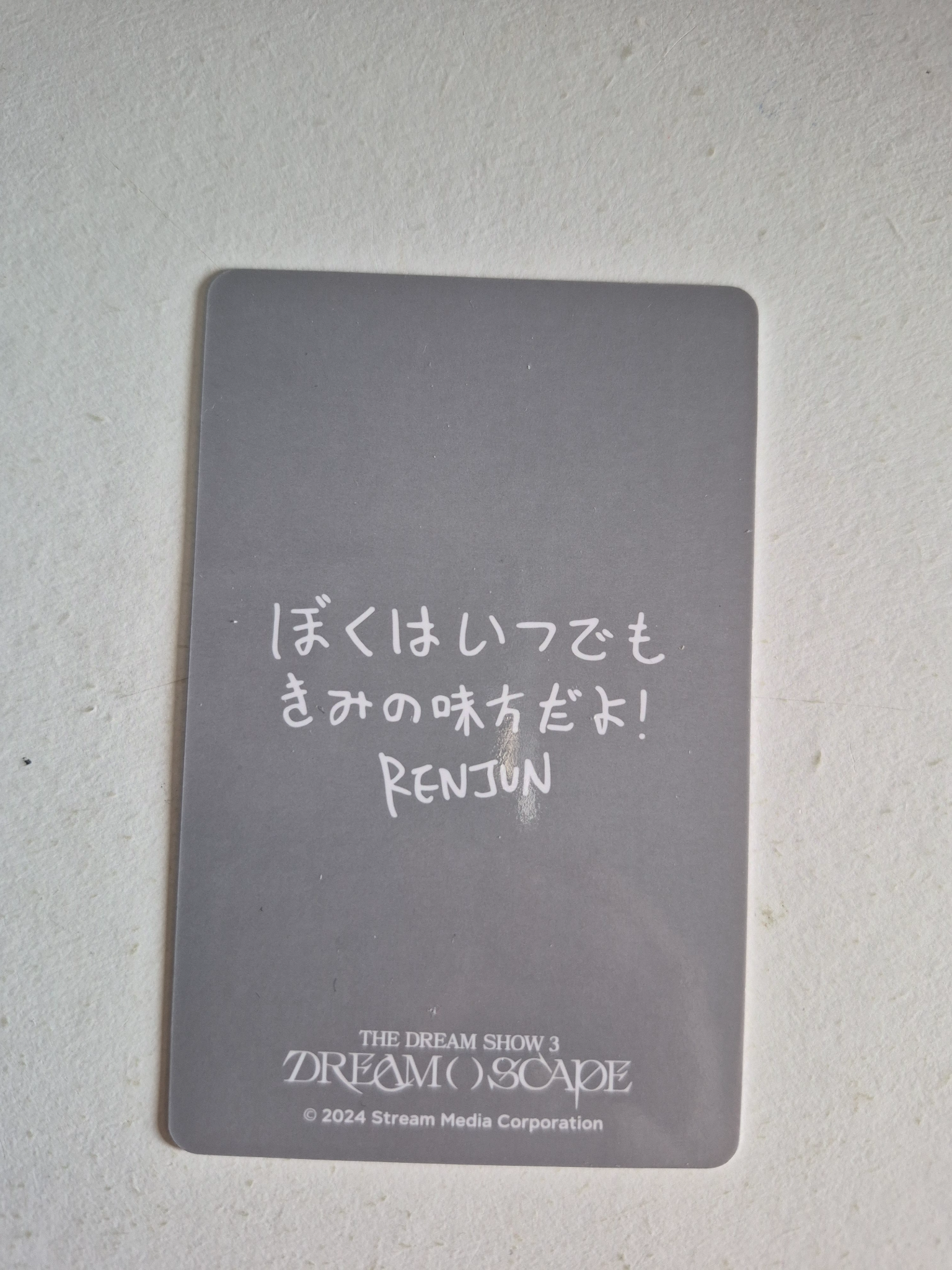 NCT DREAM Renjun NCT DREAM - Renjun - THE DREAM SHOW 3 : DREAM()SCAPE Event japan purchase benefit tour merch listing photo 2