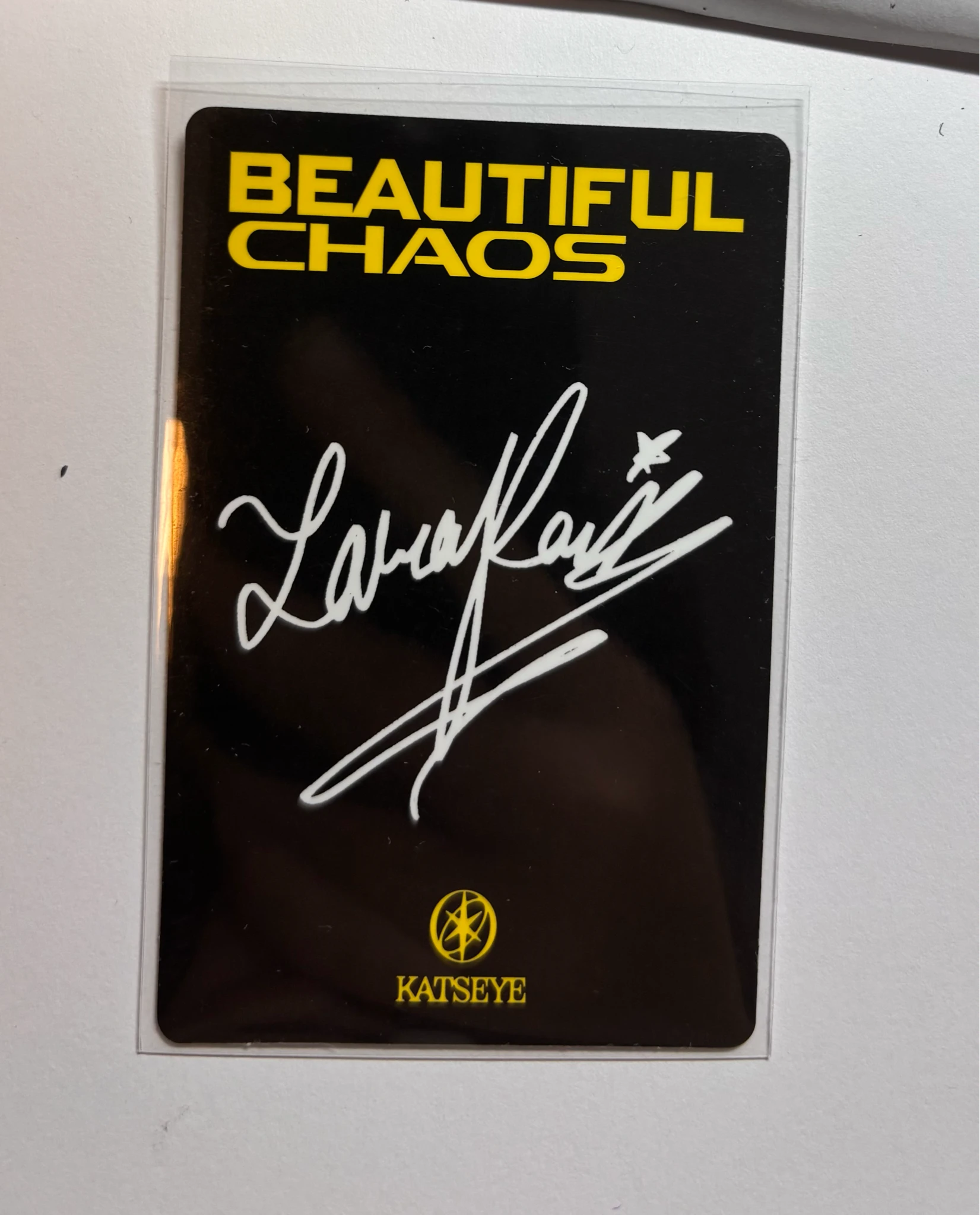 KATSEYE Lara KATSEYE - Lara - BEAUTIFUL CHAOS Album album photocard chaotic version listing photo 2