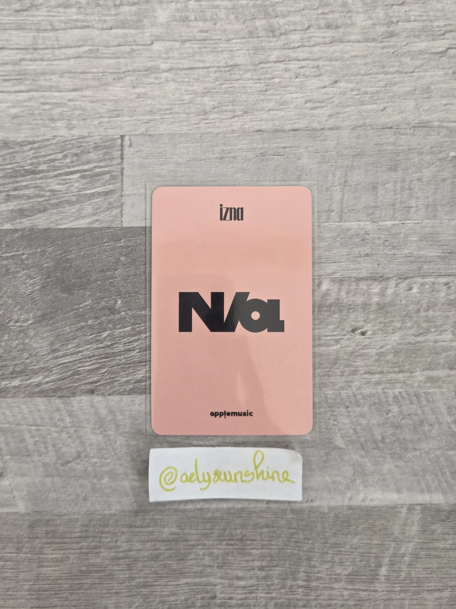 izna Koko izna - Koko - N/a Album apple music video call fansign listing photo 2