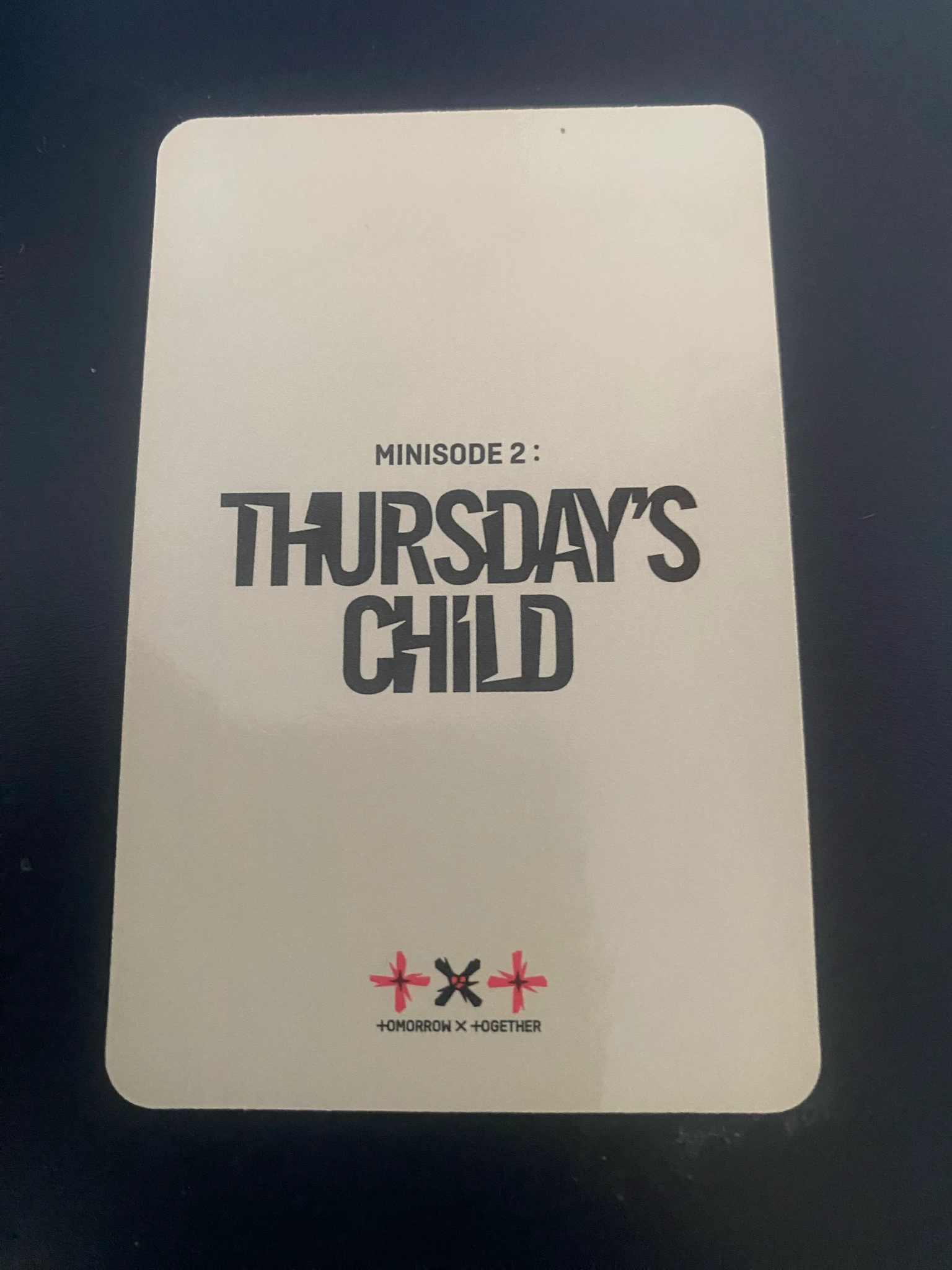TOMORROW X TOGETHER Yeonjun TOMORROW X TOGETHER - Yeonjun - Minisode 2: Thursday's Child Album pob (pre-order benefit) synnara listing photo 2
