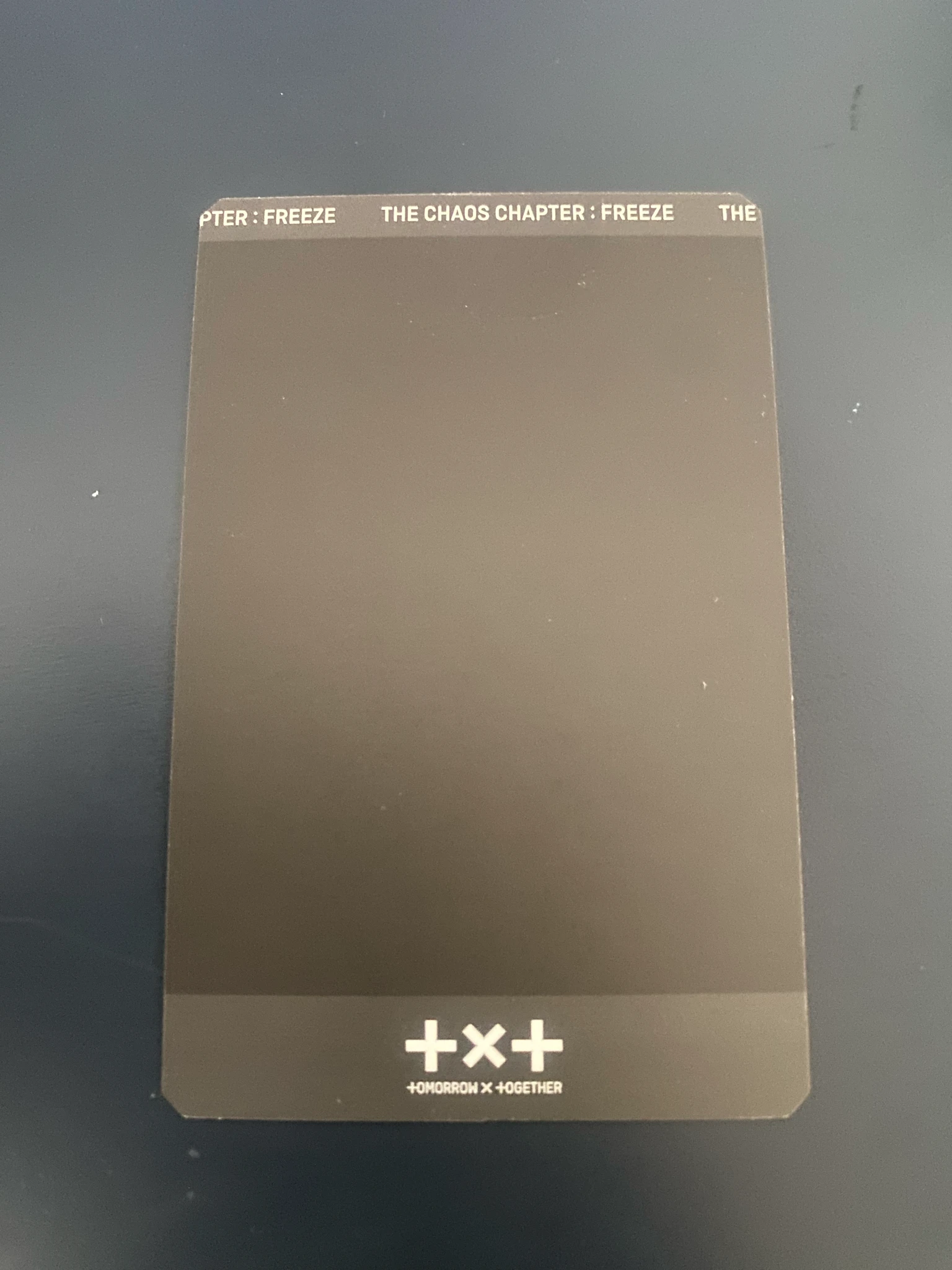 TOMORROW X TOGETHER Yeonjun TOMORROW X TOGETHER - Yeonjun - The Chaos Chapter: FREEZE Album album inclusion boy version world version you version large postcard listing photo 2
