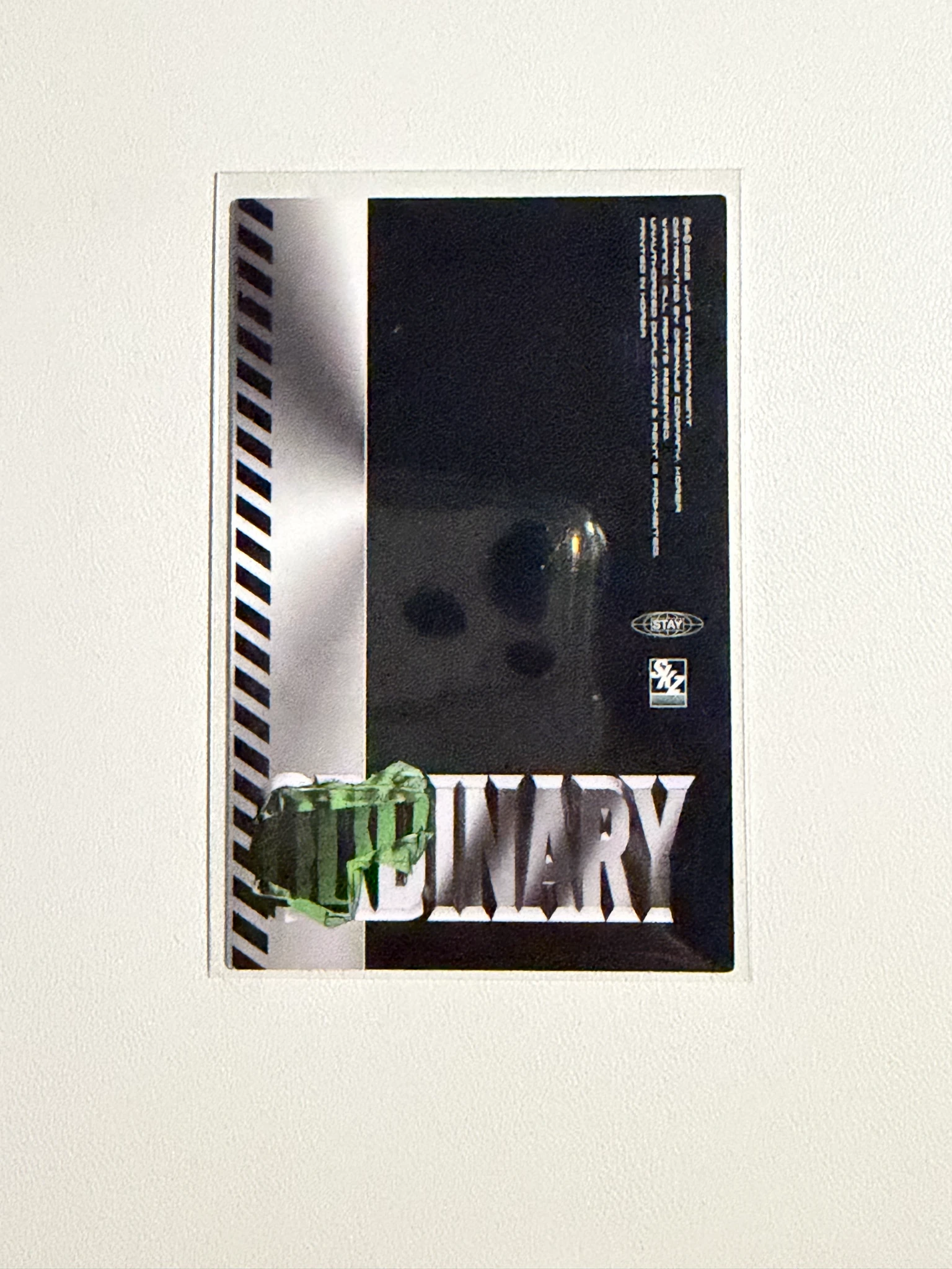 Stray Kids Hyunjin Stray Kids - Hyunjin - Oddinary Album album photocard id card listing photo 2