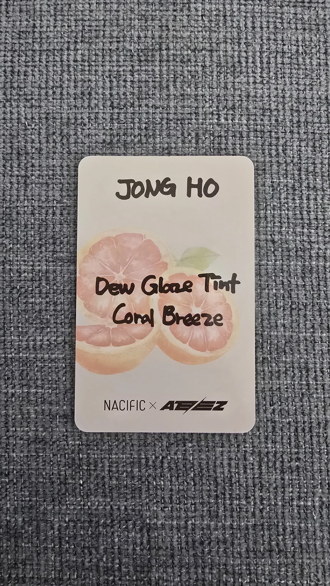 ATEEZ Jongho ATEEZ - Jongho - Ateez x Nacific Other round 9 nacific listing photo 2