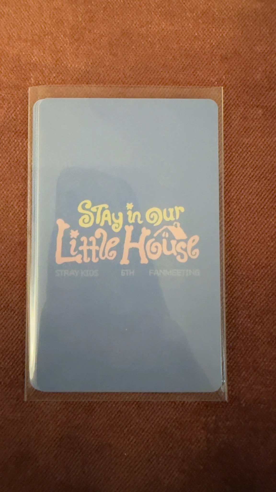 Stray Kids Bang Chan Stray Kids - Bang Chan - 6th Fanmeeting - STAY in Our Little House Event online pob (pre-order benefit) listing photo 2
