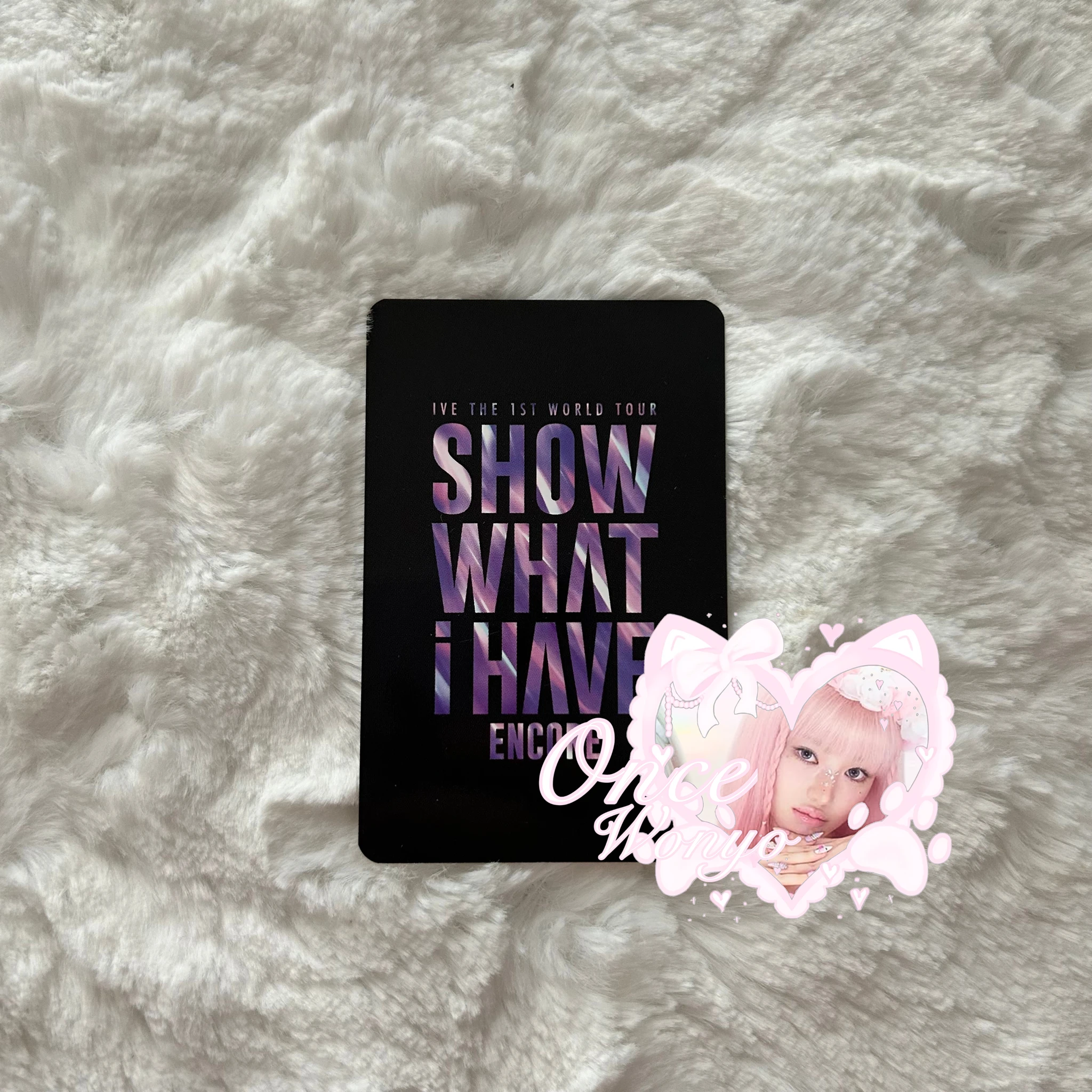 IVE Wonyoung IVE - Wonyoung - Show What I Have Encore Event random photocard listing photo 2