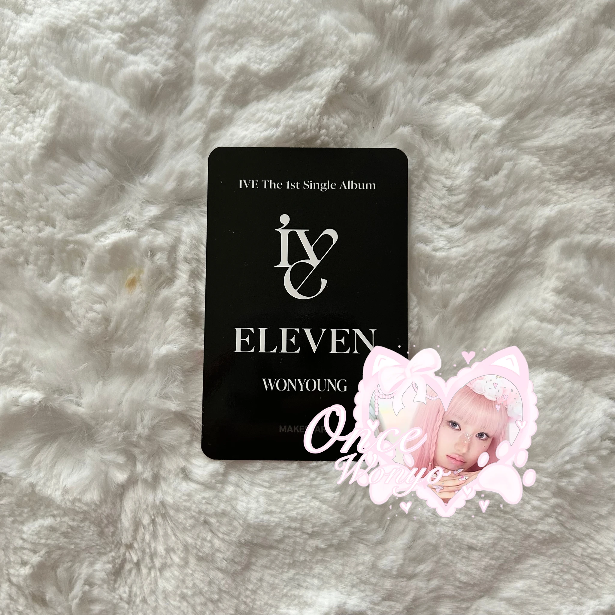 IVE Wonyoung IVE - Wonyoung - ELEVEN, makestar pre-order benefit listing photo 2