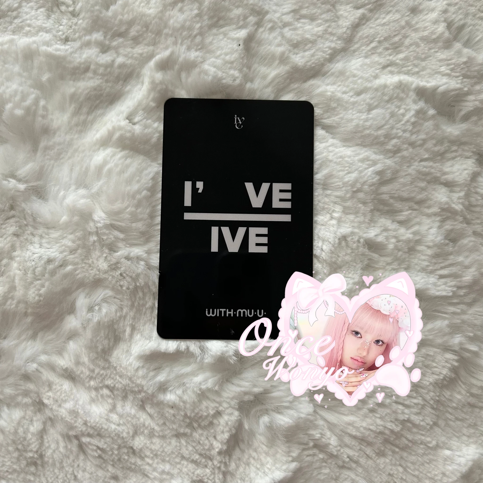 IVE Wonyoung IVE - Wonyoung - I've IVE Album withmuu lucky draw round 1 listing photo 2