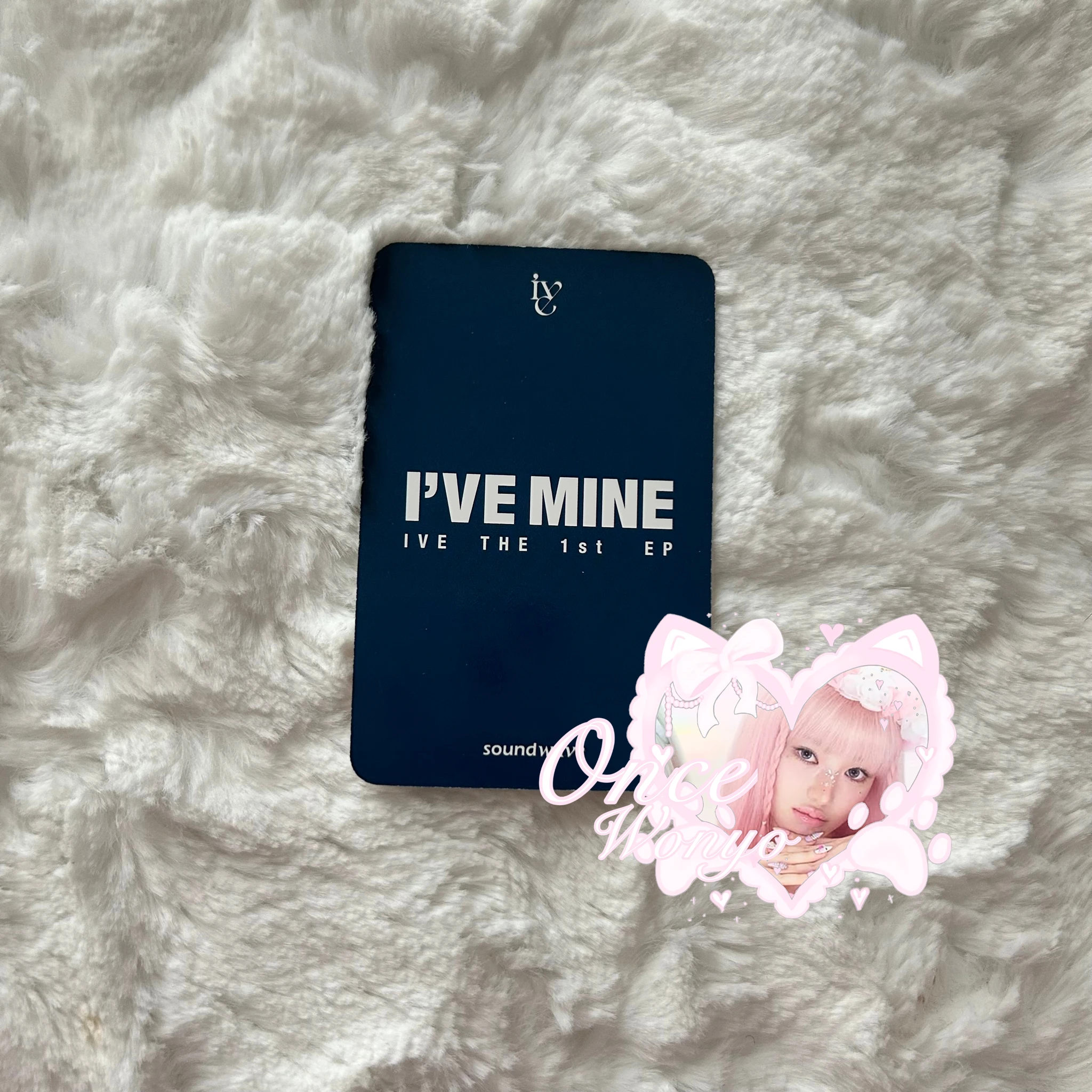 IVE Wonyoung IVE - Wonyoung - I've Mine Album pob (pre-order benefit) soundwave busan version listing photo 2