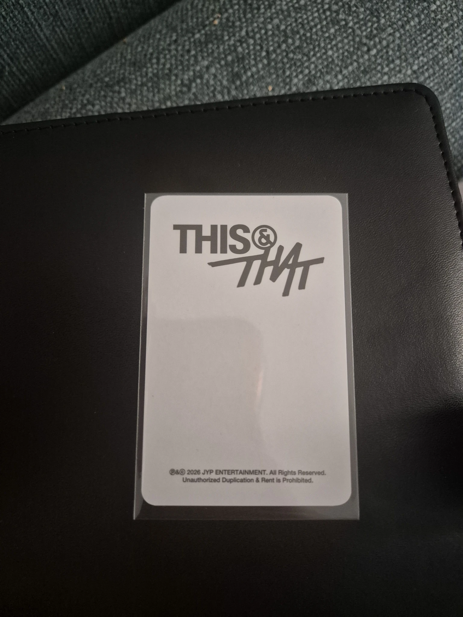 Stray Kids Changbin Stray Kids - Changbin - This & That Album soundwave pob (pre-order benefit) listing photo 2