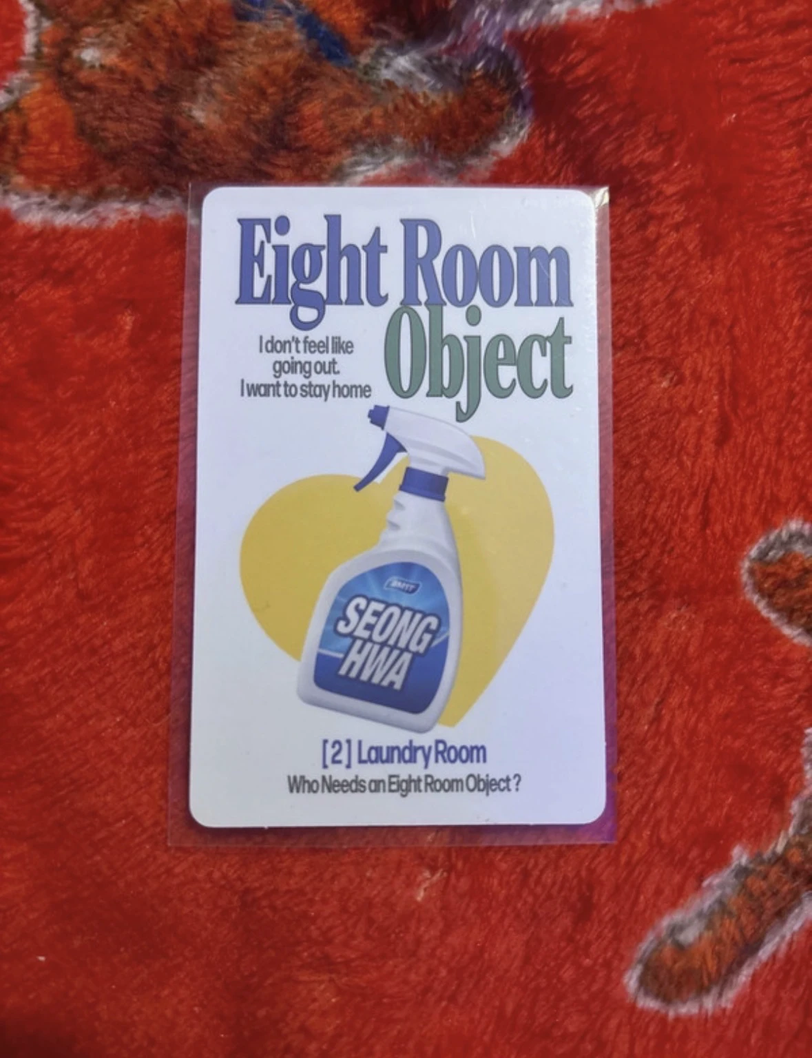 ATEEZ Seonghwa ATEEZ - Seonghwa - 8ROOM MD Other trading card A version version 4 listing photo 2