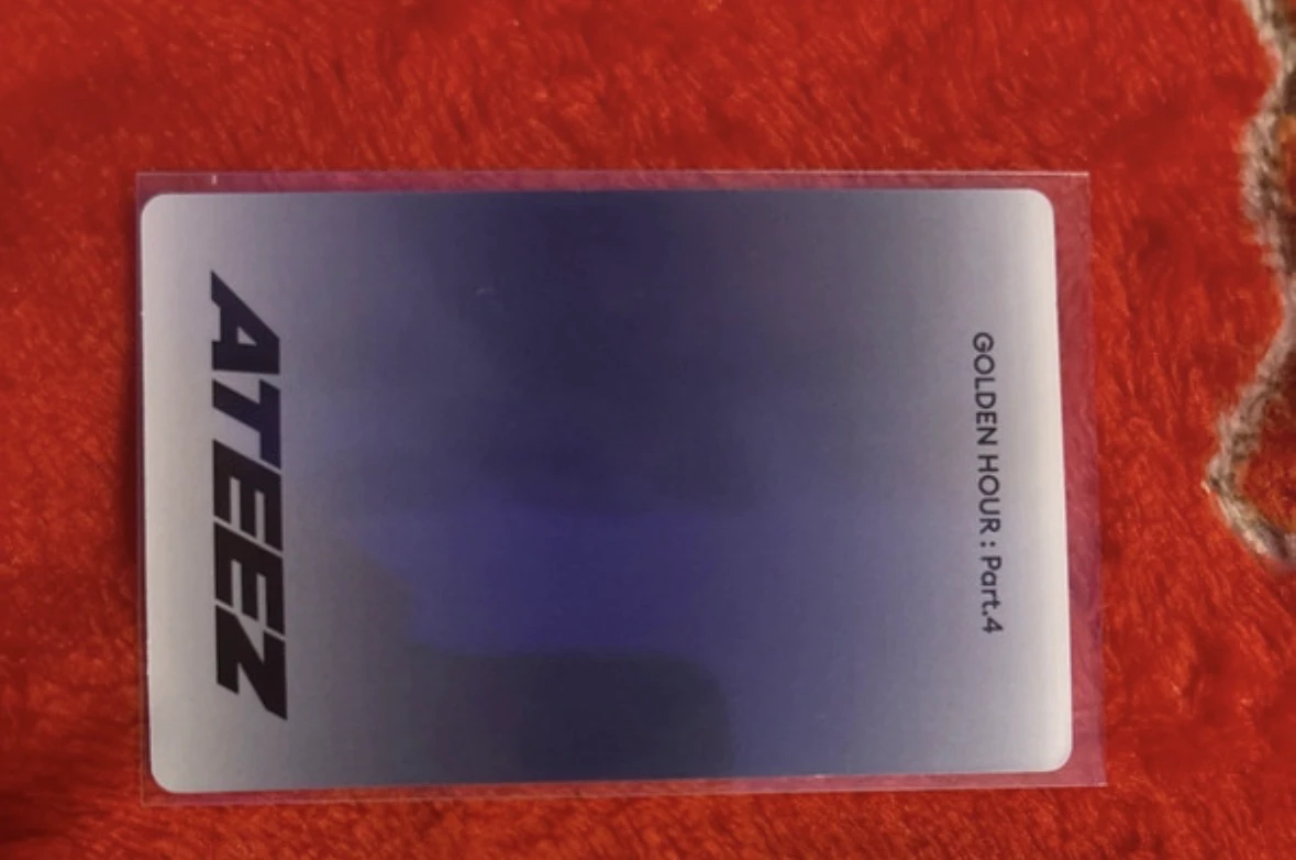 ATEEZ Hongjoong ATEEZ - Hongjoong - Golden Hour : Part.4 Album poca album A version listing photo 2