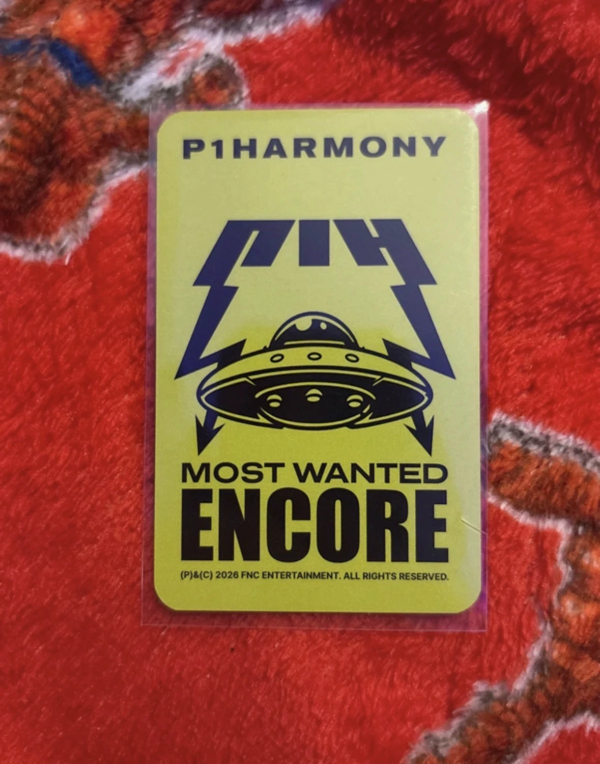 P1Harmony Theo P1Harmony - Theo - 2025 P1Harmony LIVE TOUR [P1ustage H : MOST WANTED] Event trading card tour merch encore seoul merch photocard holographic (hologram) special version listing photo 2