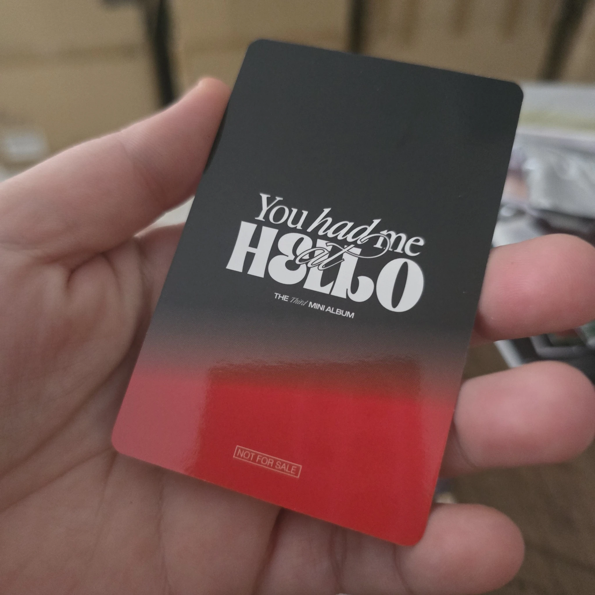 ZEROBASEONE Hao ZEROBASEONE - Hao - You had me at HELLO Album tower records pob (pre-order benefit) listing photo 2
