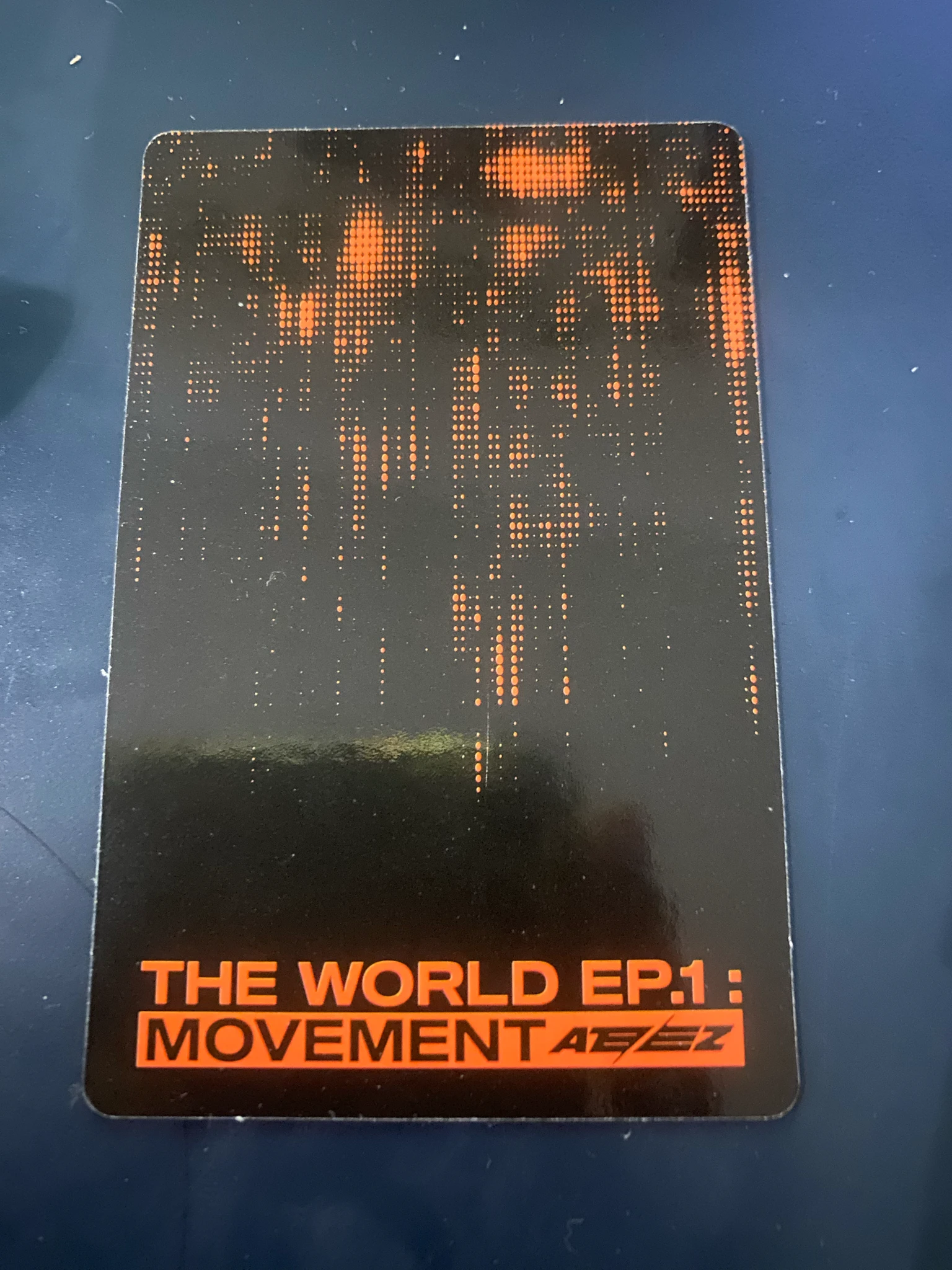 ATEEZ Wooyoung ATEEZ - Wooyoung - THE WORLD EP.1 : MOVEMENT Album album photocard digipack version listing photo 2