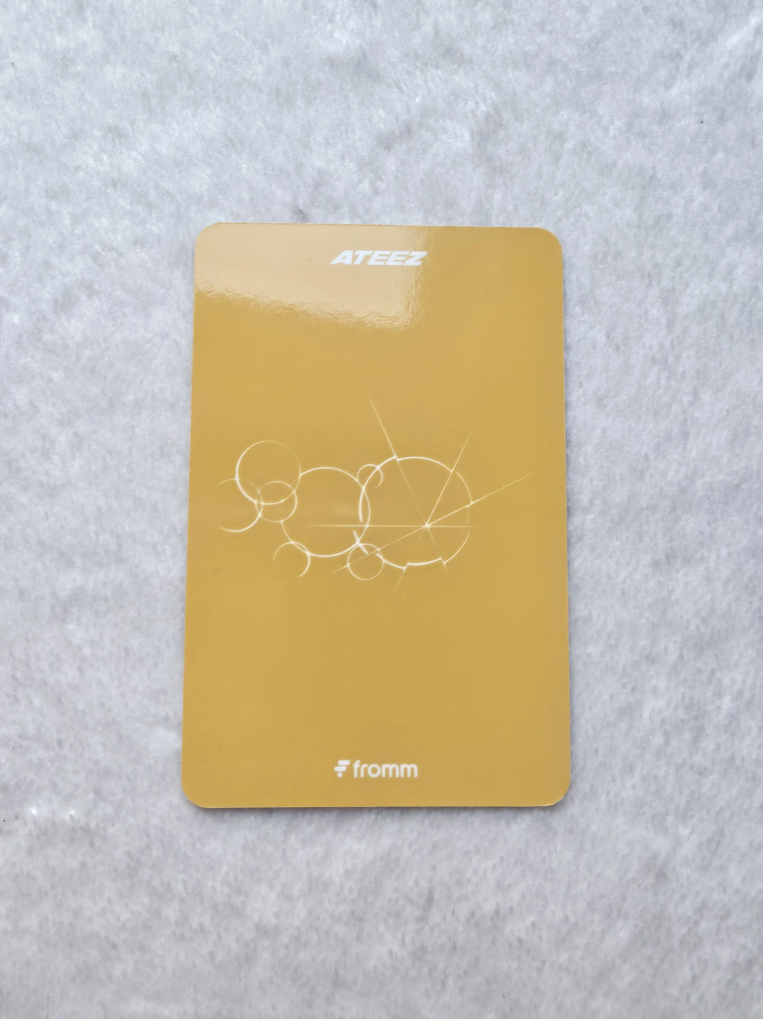 ATEEZ Hongjoong ATEEZ - Hongjoong - Golden Hour : Part.4 Album fromm store fansign round 4 listing photo 2