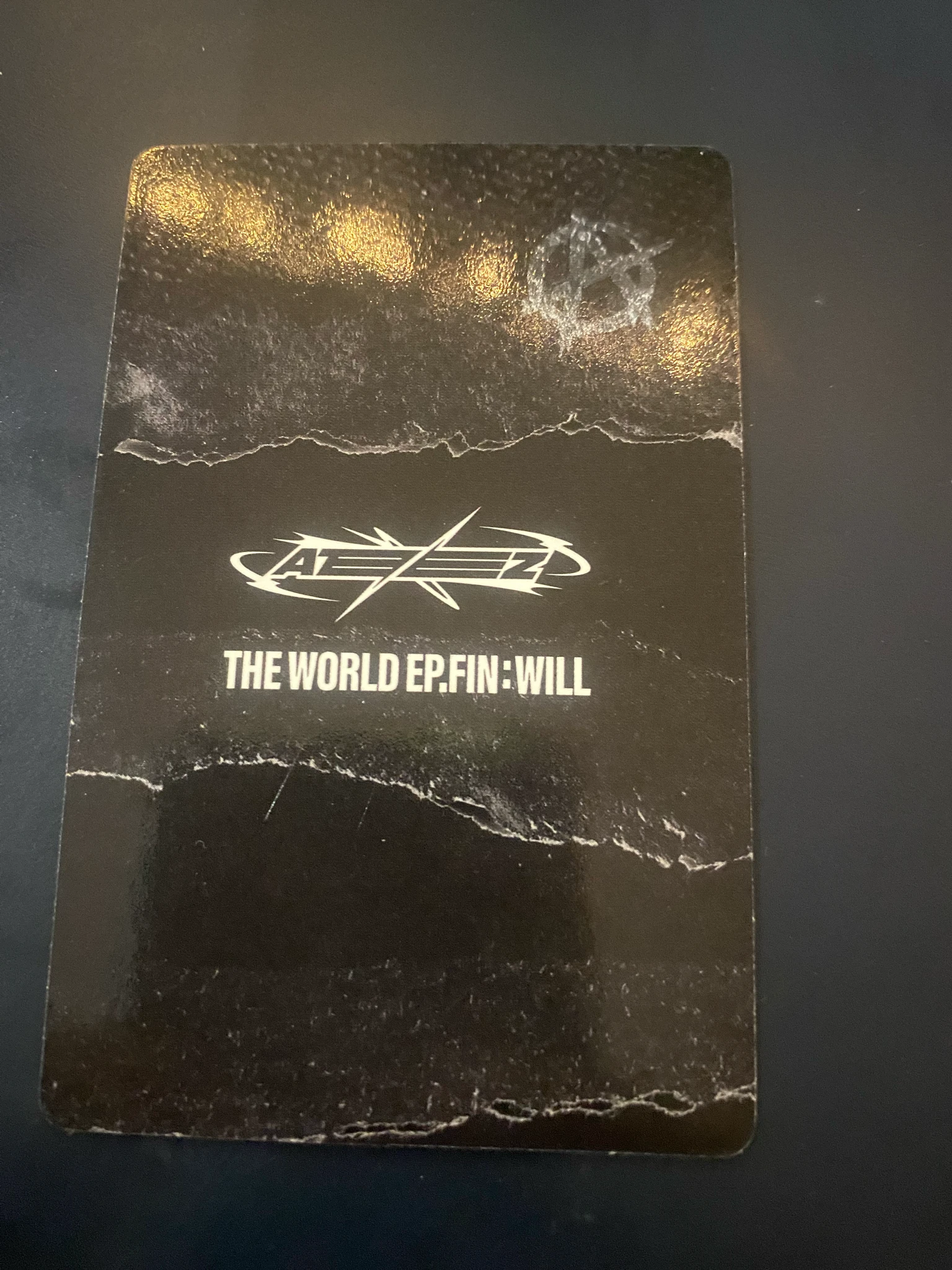 ATEEZ Hongjoong ATEEZ - Hongjoong - THE WORLD EP.FIN: WILL Album album photocard USA exclusive listing photo 2