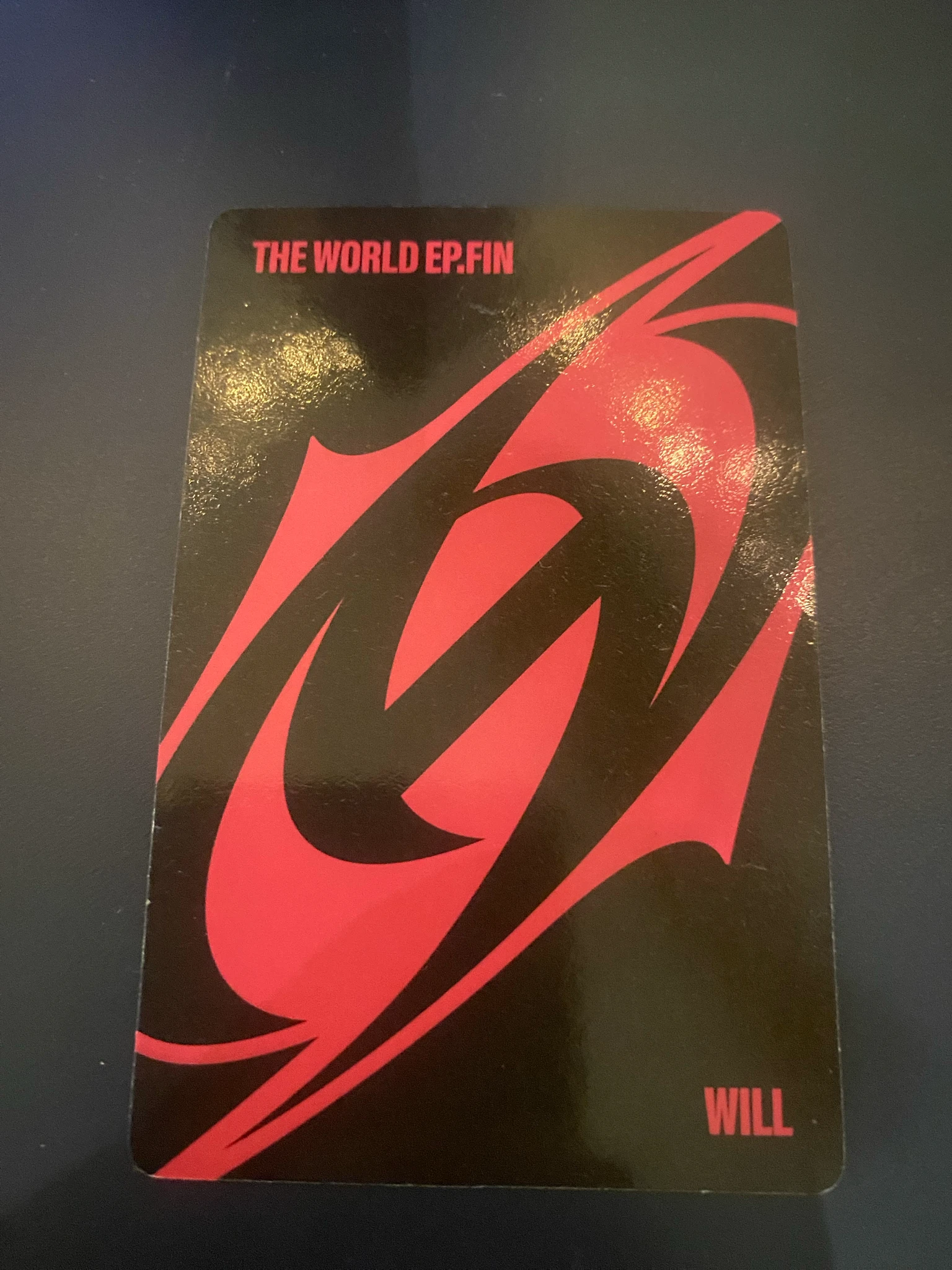 ATEEZ Hongjoong ATEEZ - Hongjoong - THE WORLD EP.FIN: WILL Album diary version Z version album photocard listing photo 2