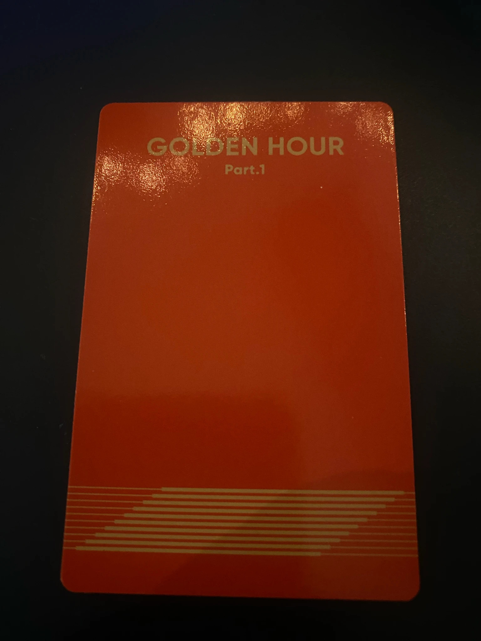 ATEEZ Yunho ATEEZ - Yunho - Golden Hour : Part.1 Album poca album album photocard A version listing photo 2