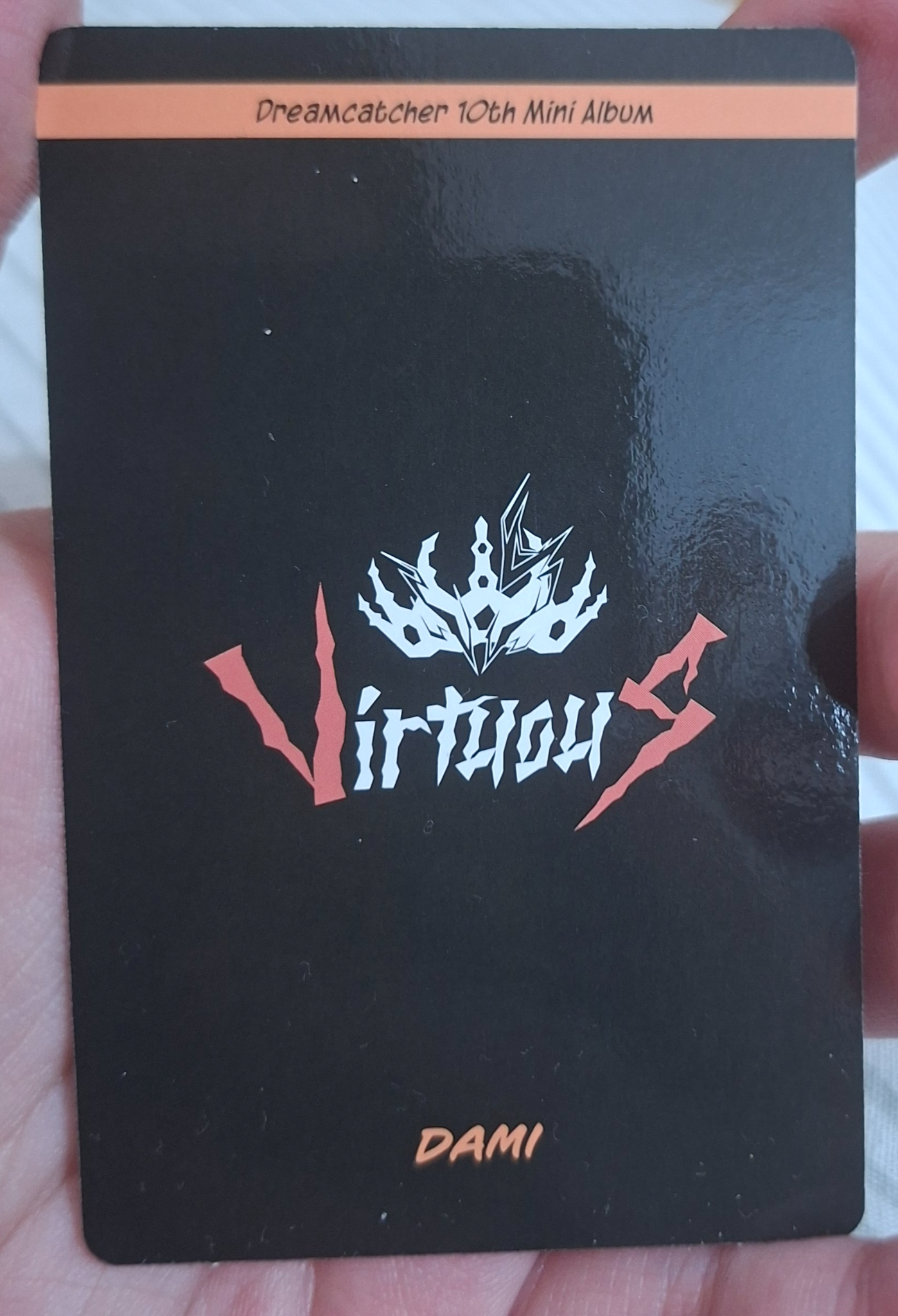 Dreamcatcher Dami Dreamcatcher - Dami - VirtuouS Album album photocard korean album R version E version A version K version listing photo 2