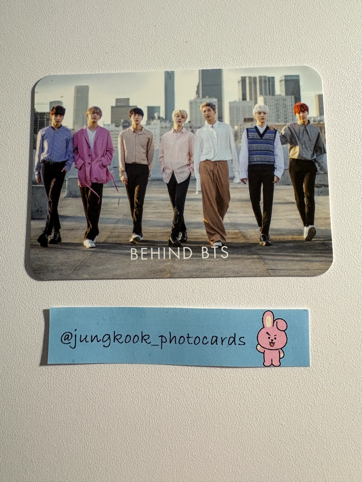 BTS BTS - Other japan double-sided pvc card dicon listing photo 2
