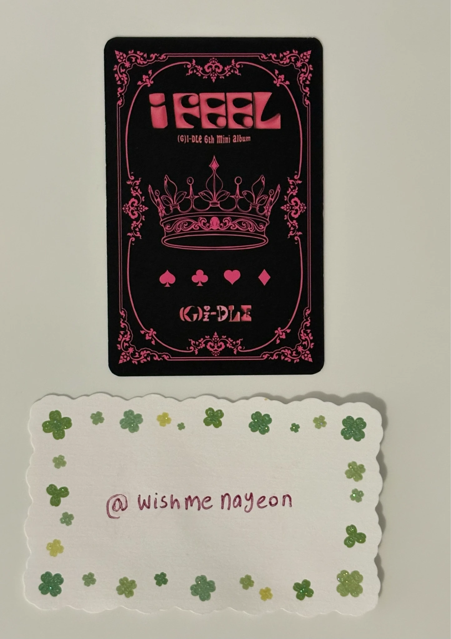 i-dle Minnie (G)I-DLE - Miyeon - I Feel Album queen version standard version album photocard listing photo 2