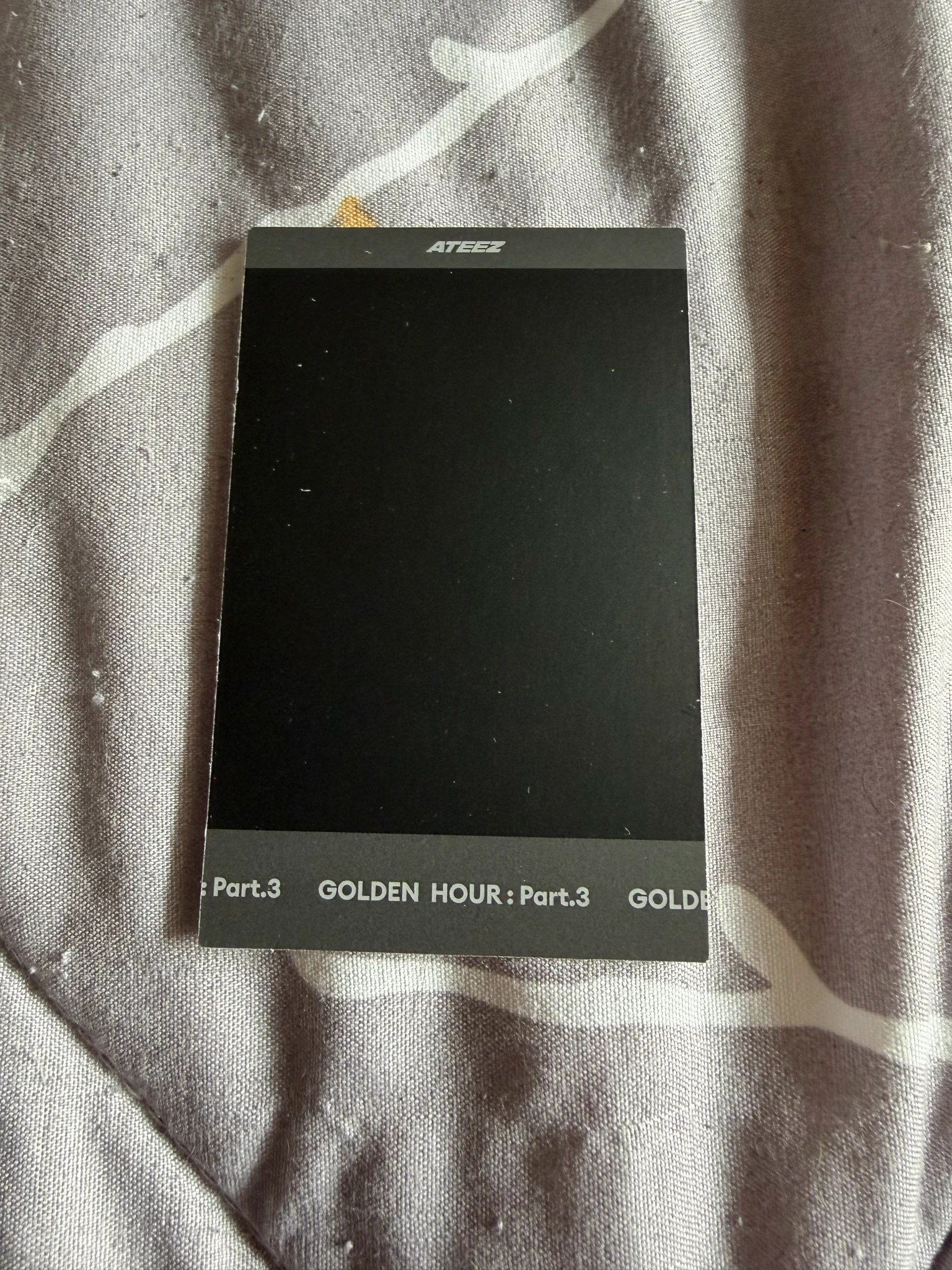 ATEEZ Yeosang ATEEZ - Yeosang - Golden Hour : Part.3 Album - Poca Album Polaroid listing photo 2