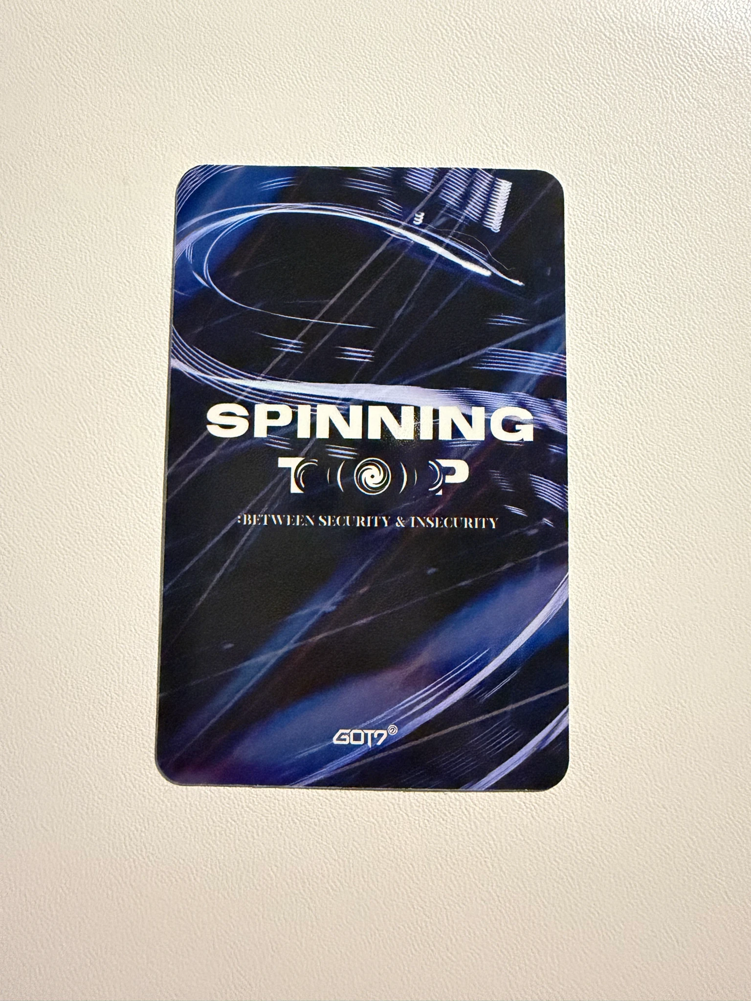 GOT7 BamBam GOT7 - BamBam - SPINNING TOP: BETWEEN SECURITY & INSECURITY Album album photocard listing photo 2