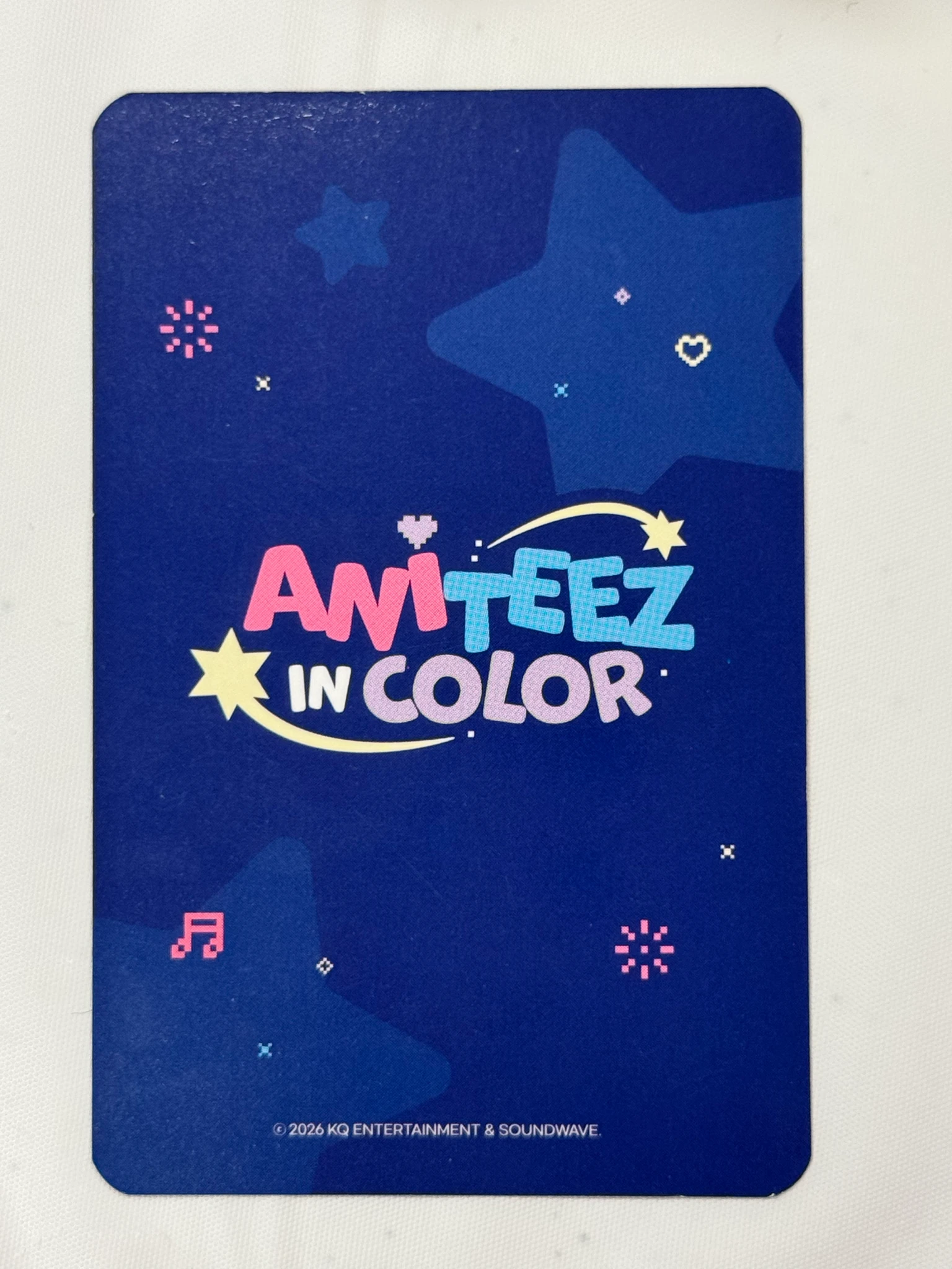 ATEEZ ATEEZ - Jongho & Seonghwa - ANITEEZ IN COLOR Other version 6 unit photocard trading card listing photo 2