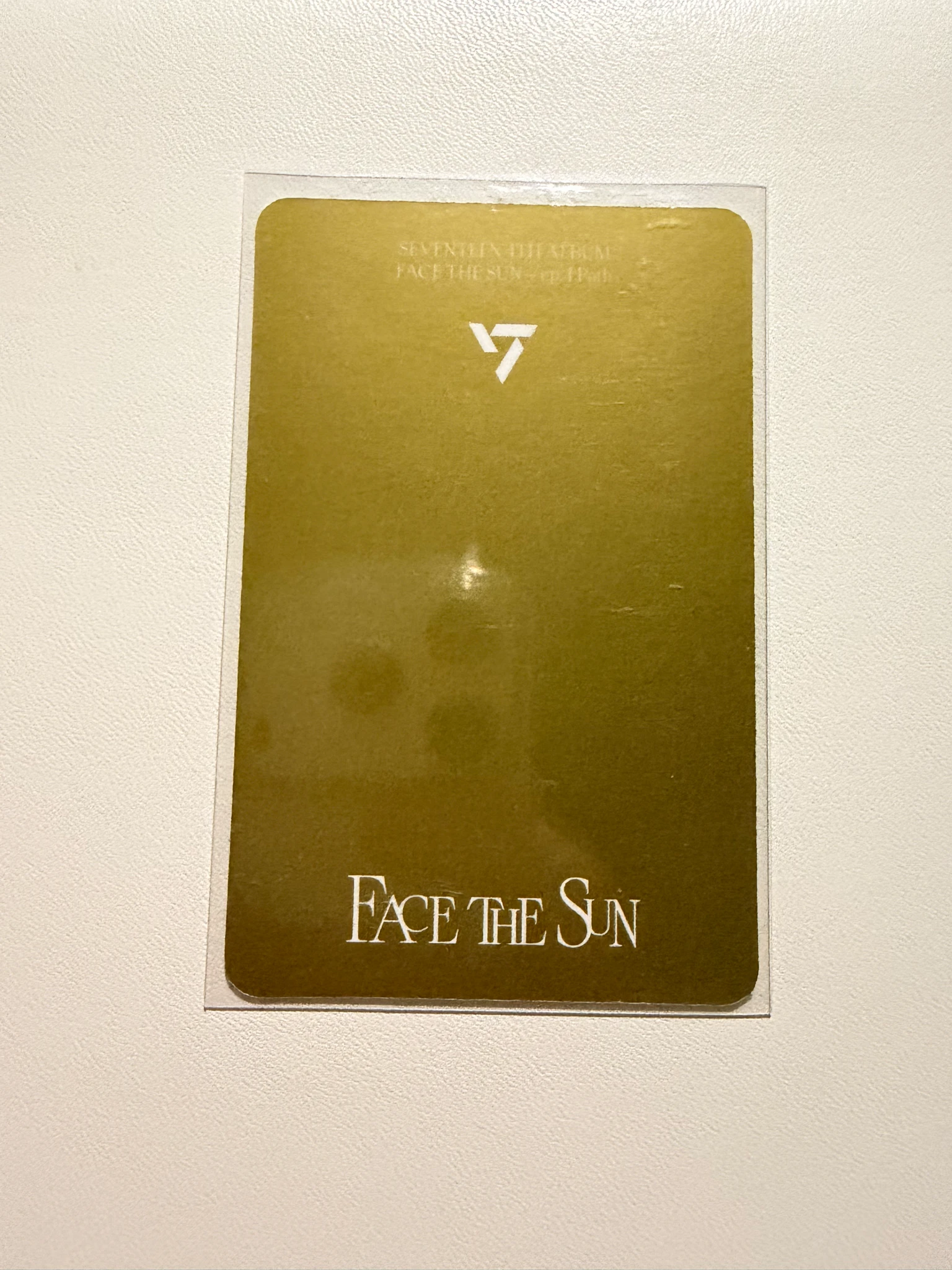 SEVENTEEN DK SEVENTEEN - DK - Face the Sun Album album photocard path version listing photo 2