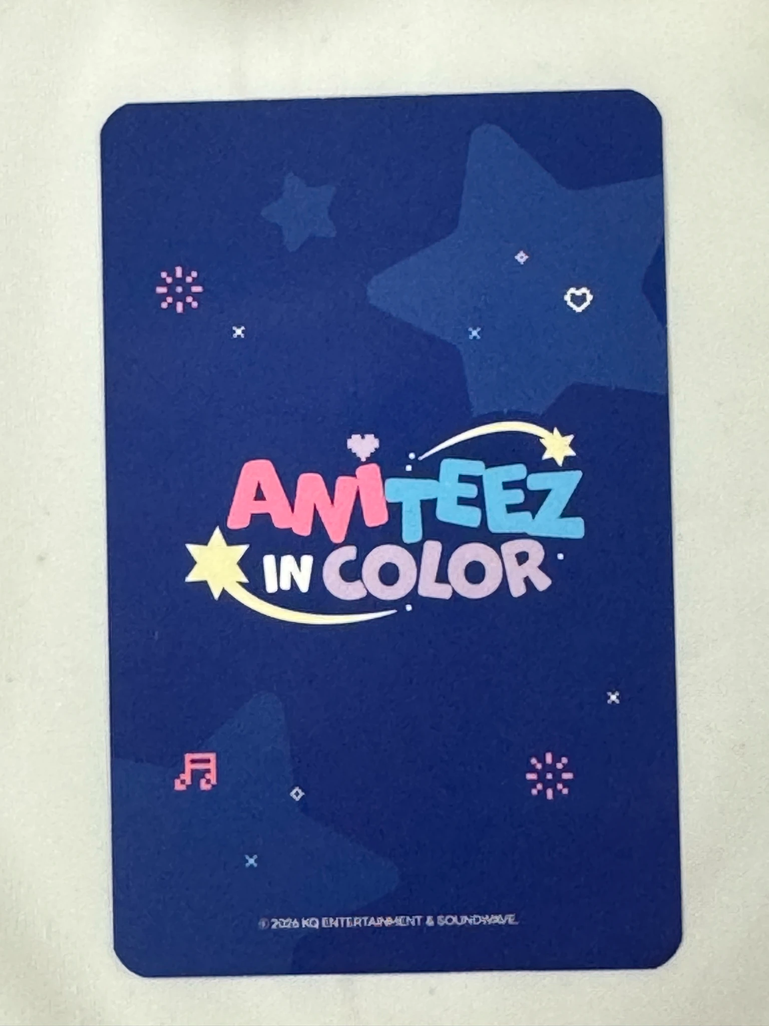 ATEEZ Jongho ATEEZ - Jongho - ANITEEZ IN COLOR Other trading card listing photo 2