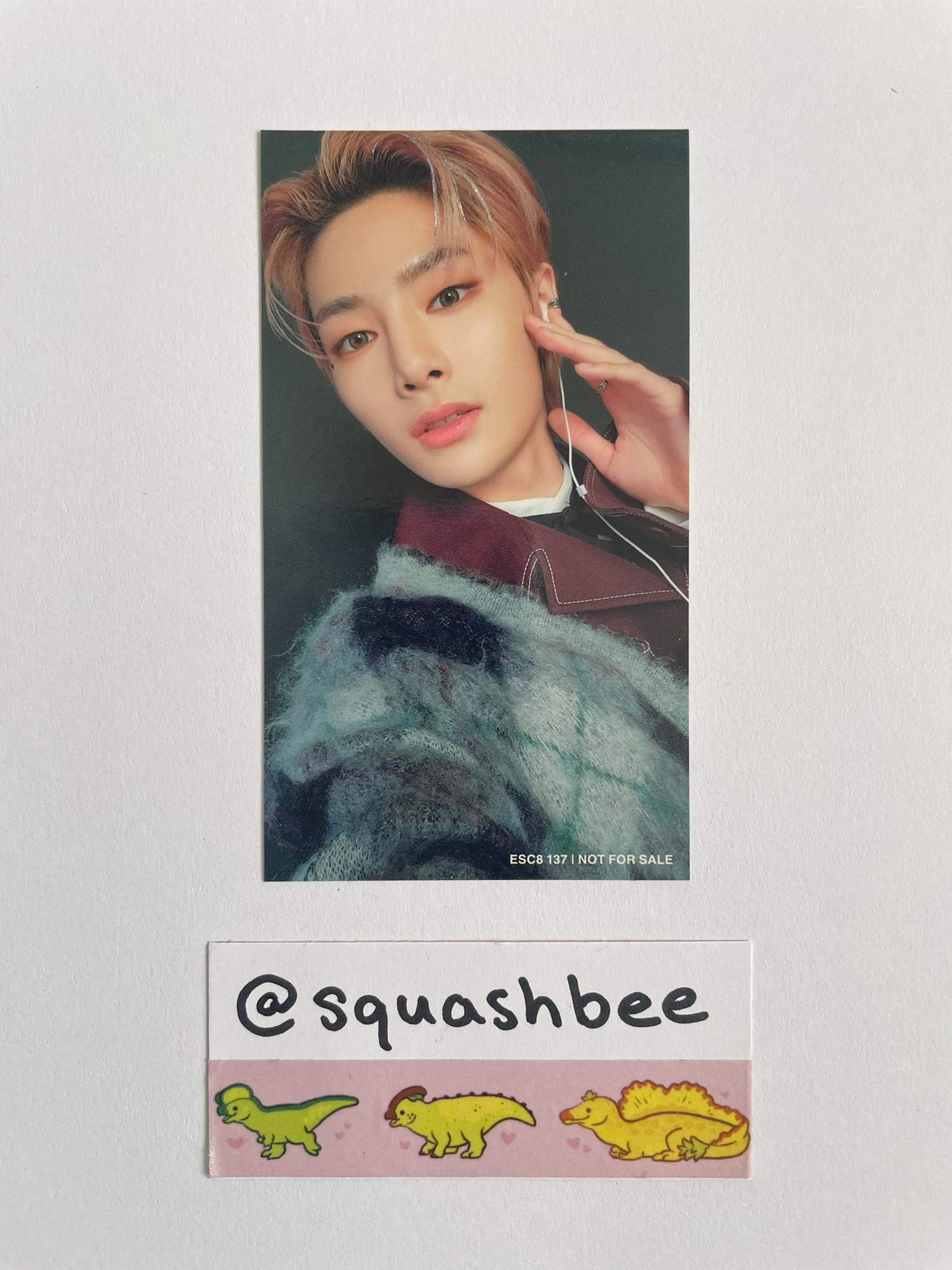 Stray Kids I.N Stray Kids - I.N - The Sound Album album photocard jpfc (japan fanclub) double-sided front side listing photo 2