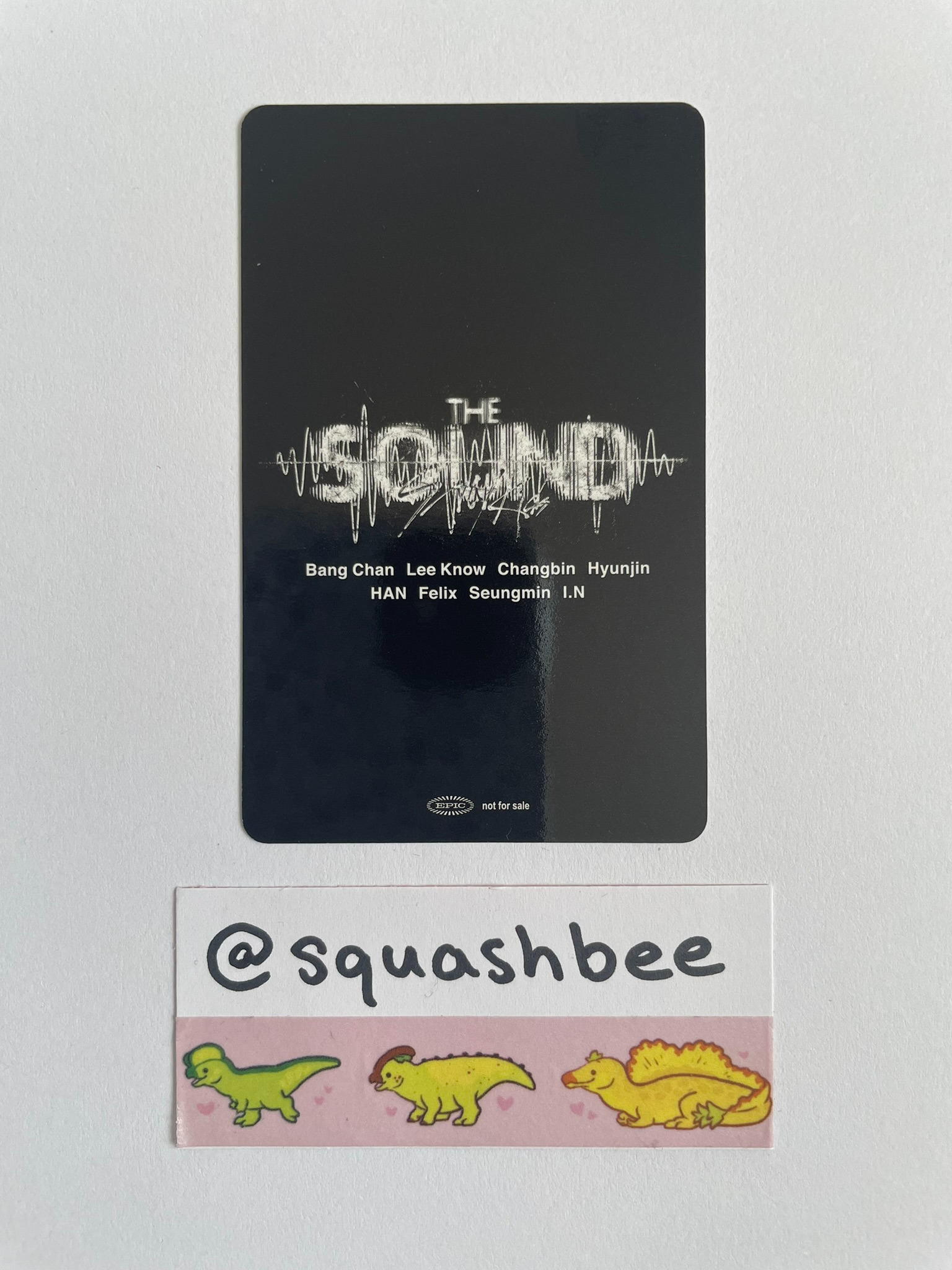 Stray Kids I.N Stray Kids - I.N - The Sound Album lucky draw tower records hmv offline listing photo 2