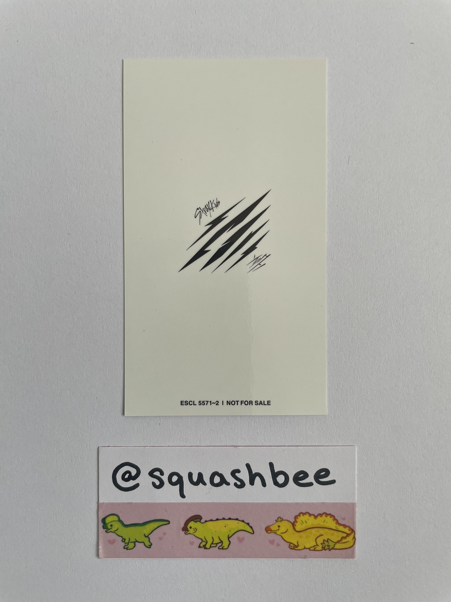 Stray Kids I.N Stray Kids - I.N - Scars Album album photocard limited version A version listing photo 2