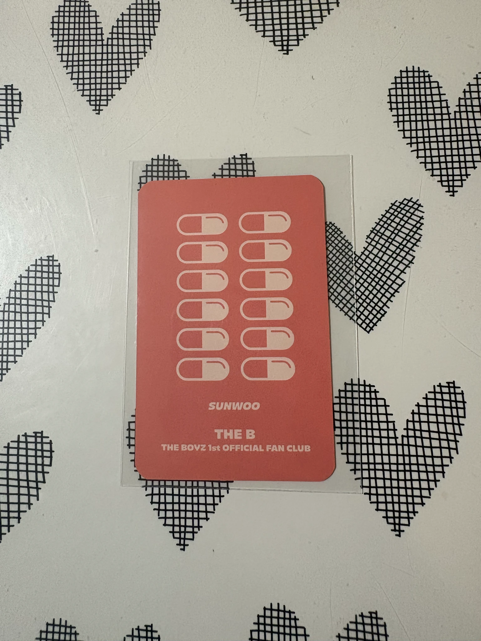 THE BOYZ Sunwoo THE BOYZ - Sunwoo - 1st Official Fan Club [FIRST AID KIT] Other fanclub/membership kit photocard listing photo 2