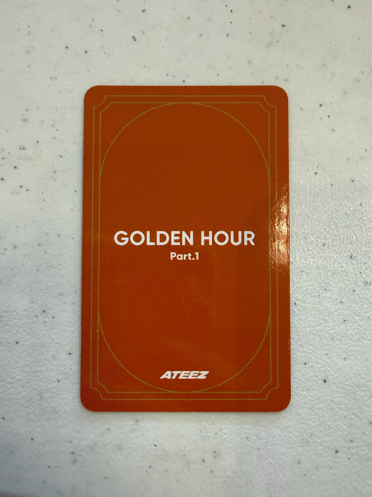ATEEZ Hongjoong ATEEZ - Hongjoong - Golden Hour : Part.1 Album album photocard image card listing photo 2