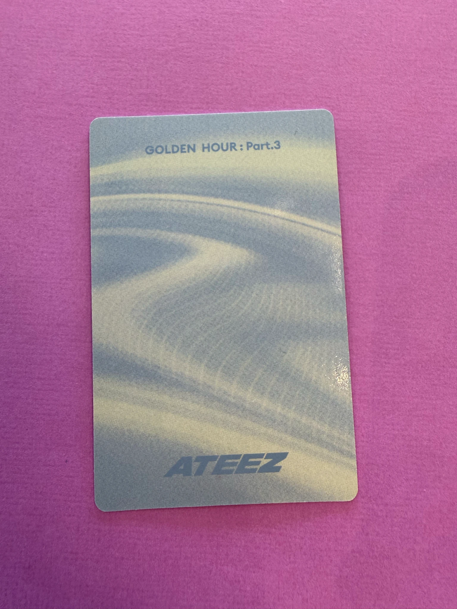 ATEEZ Yunho ATEEZ - Yunho - Golden Hour : Part.3 Album poca album photocard 1 listing photo 2