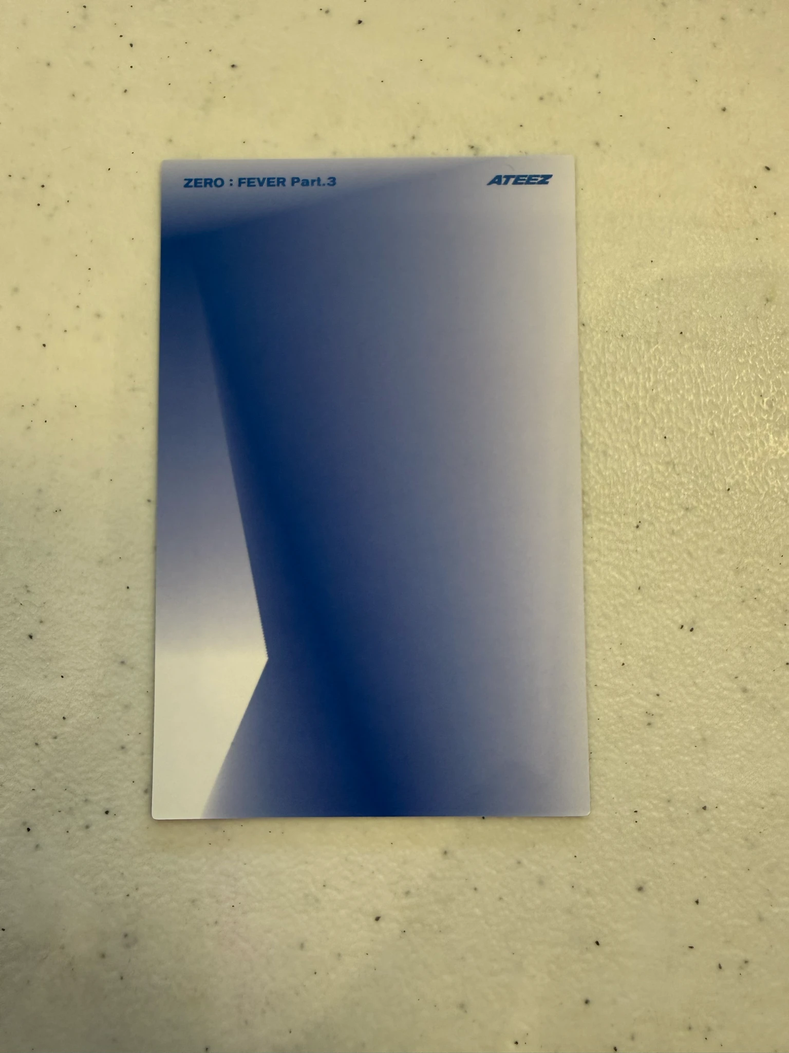 ATEEZ Jongho ATEEZ - Jongho - ZERO : FEVER Part.3 Album album photocard Z version version 1 listing photo 2