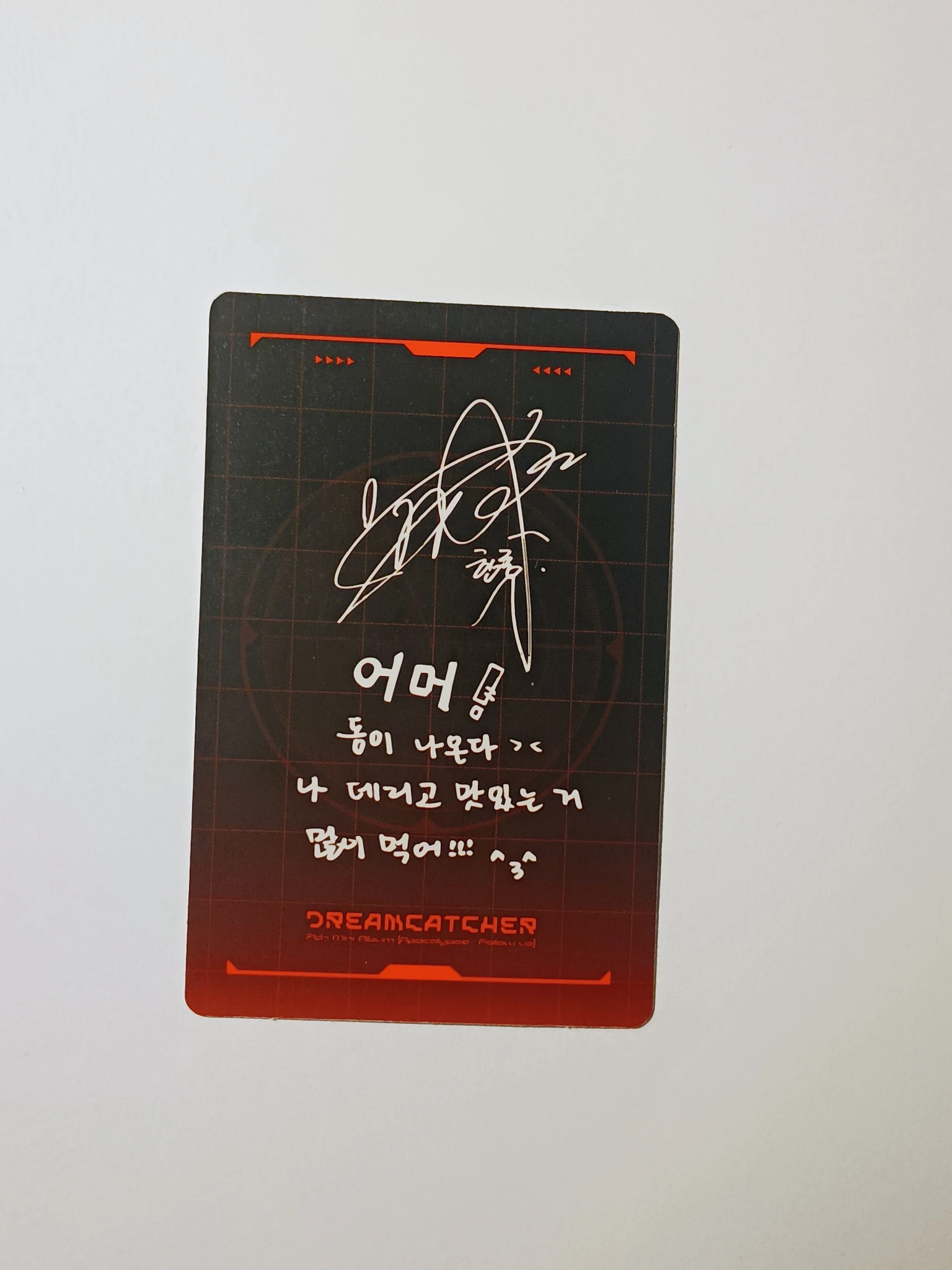 Dreamcatcher Handong Dreamcatcher - Handong - Apocalypse : Follow Us Album T version album photocard korean album listing photo 2