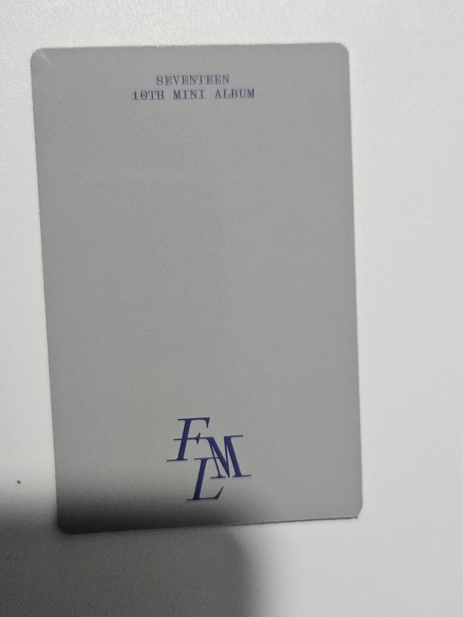 SEVENTEEN Jeonghan SEVENTEEN - Jeonghan - FML Album album photocard fight for my life version listing photo 2