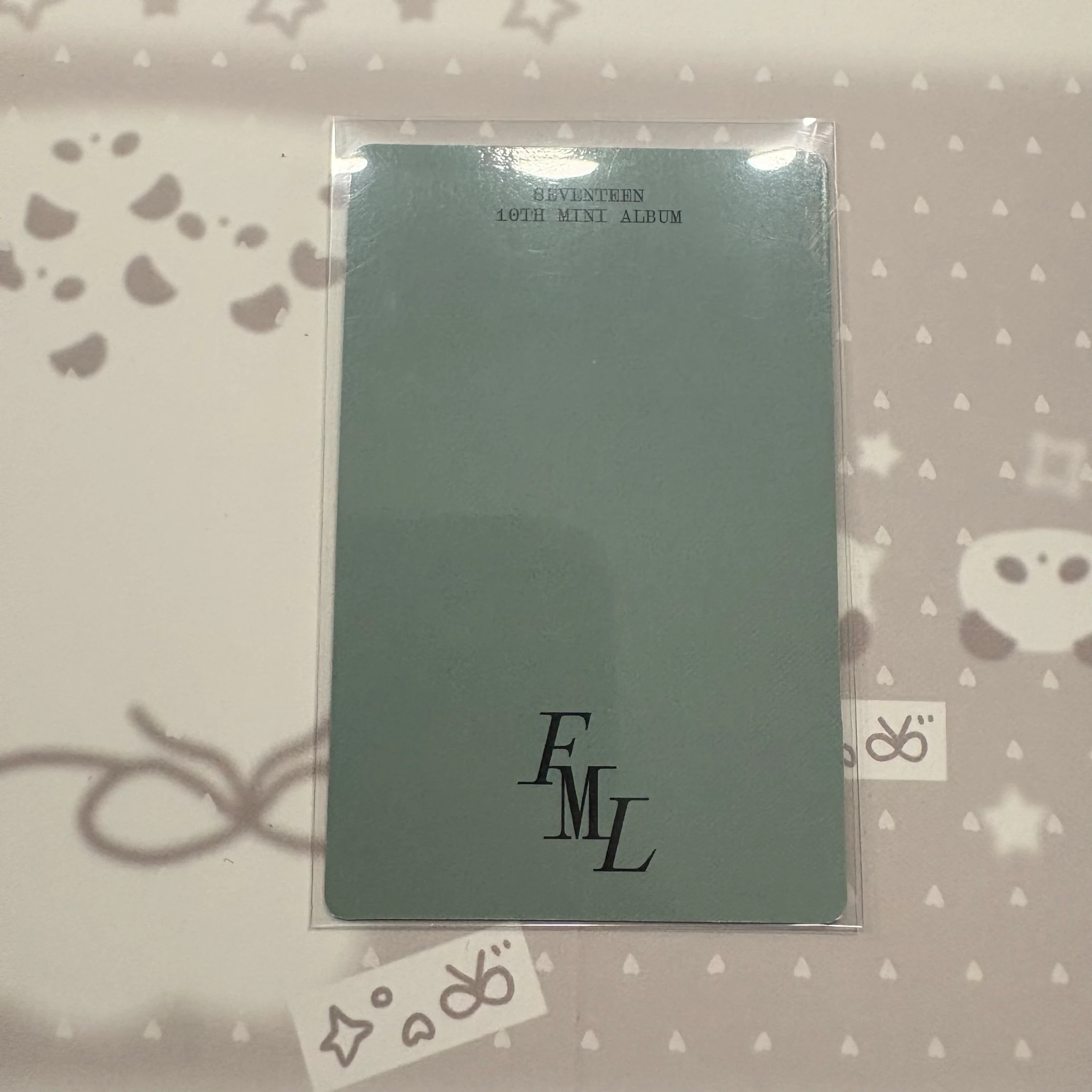 SEVENTEEN Joshua SEVENTEEN - Joshua - FML Album listing photo 2