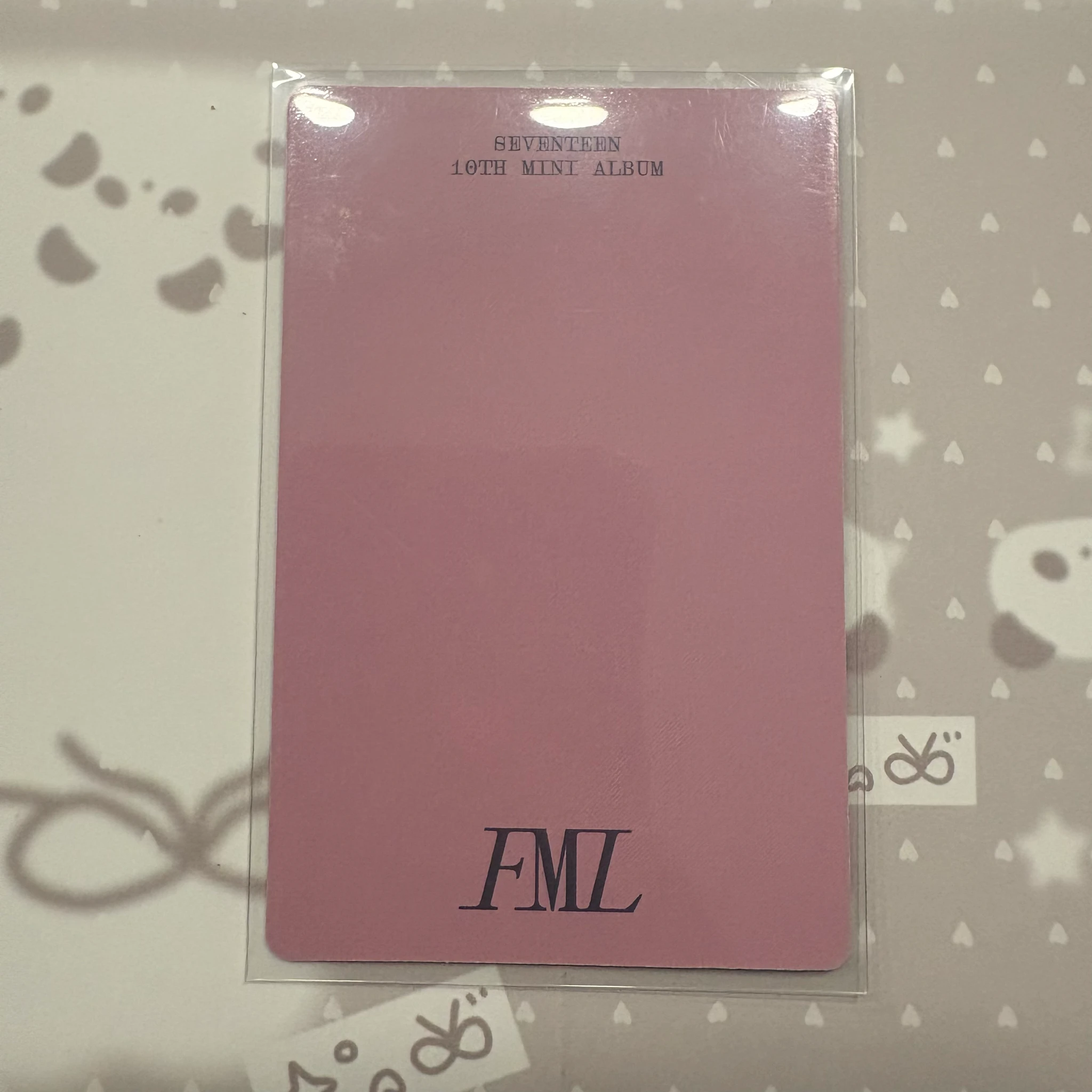 SEVENTEEN Joshua SEVENTEEN - Joshua - FML Album faded mono life listing photo 2