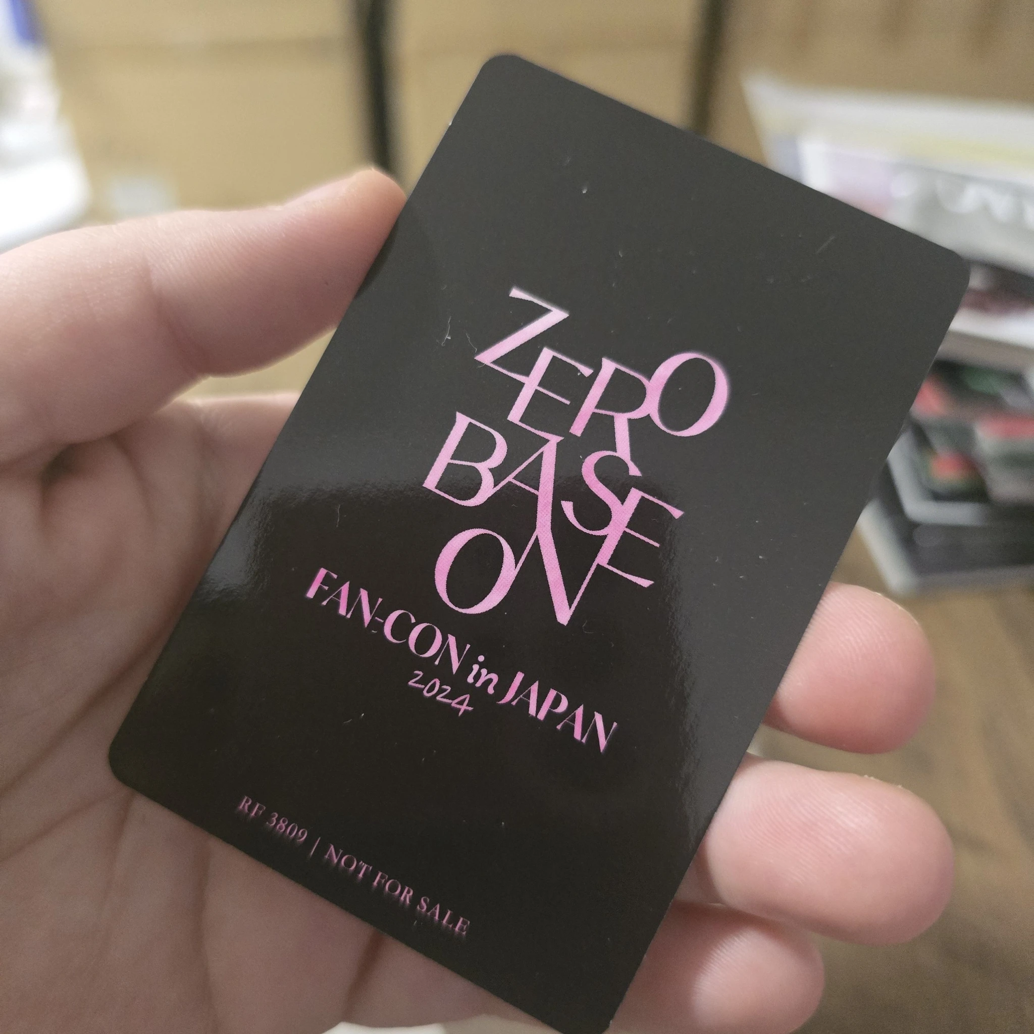 ZEROBASEONE Hanbin ZEROBASEONE - Hanbin - 2024 FAN-CON IN JAPAN Event dvd version listing photo 2
