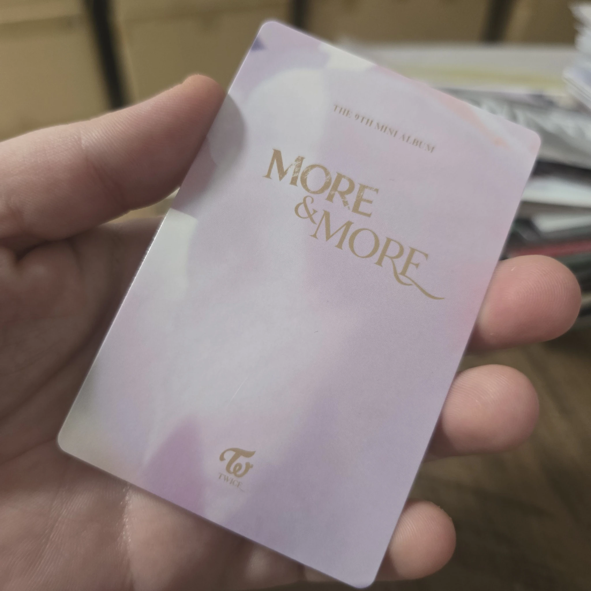 TWICE Dahyun TWICE - Dahyun - MORE & MORE Album pob (pre-order benefit) photocard set C version listing photo 2