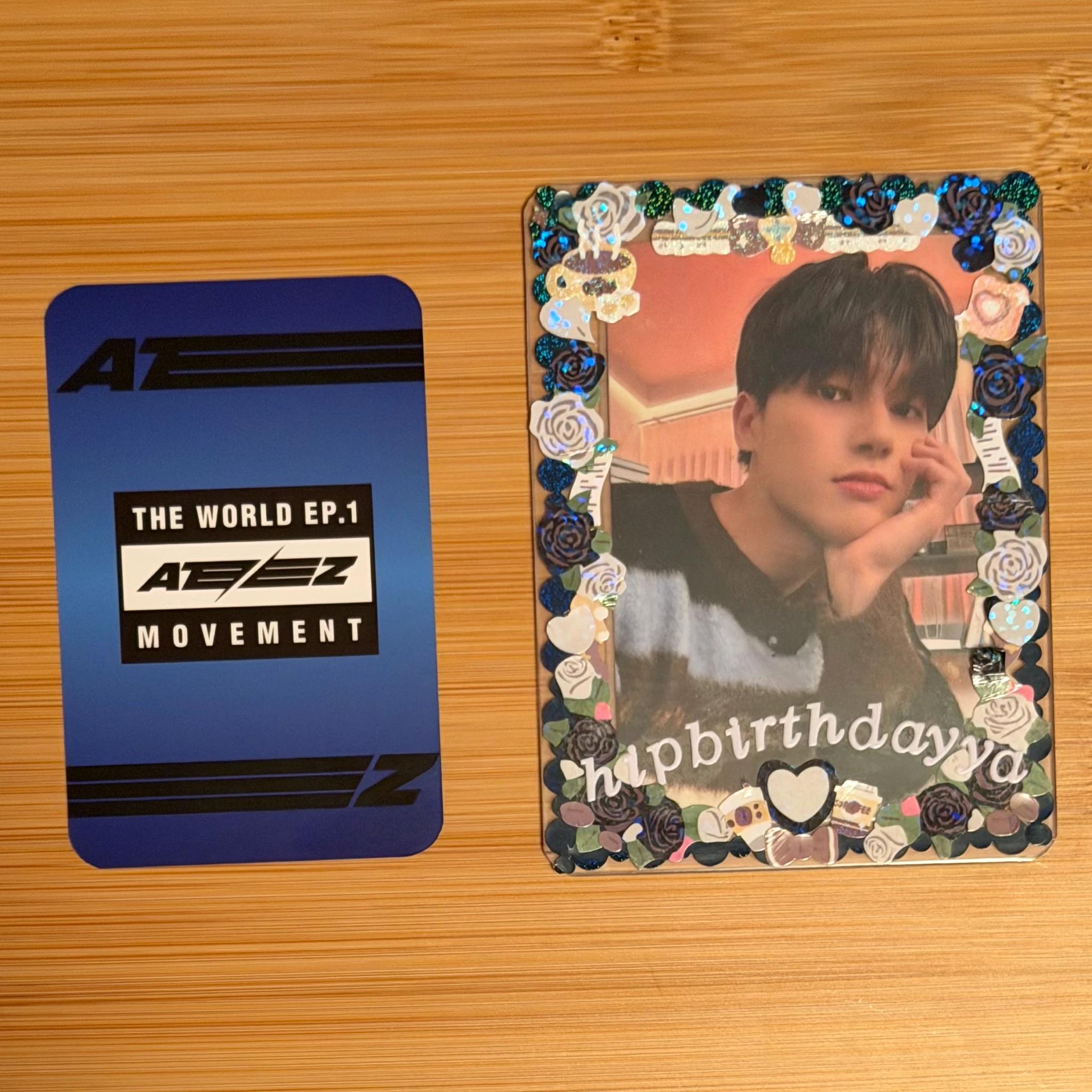ATEEZ Wooyoung ATEEZ - Wooyoung - THE WORLD EP.1 : MOVEMENT Album soundwave lucky draw round 3 listing photo 2