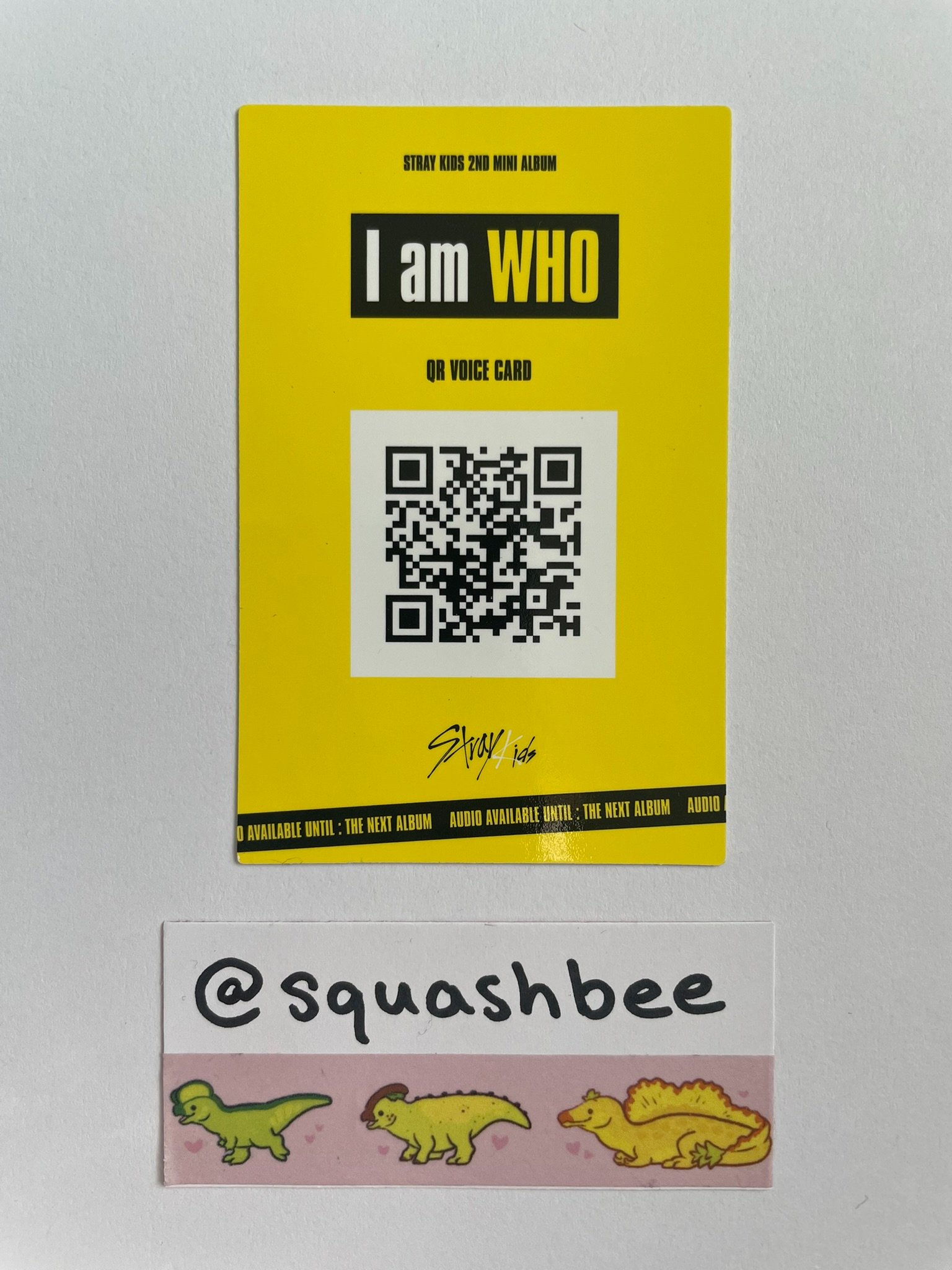 Stray Kids I.N Stray Kids - I.N - I am WHO? Album album photocard behind ver. listing photo 2