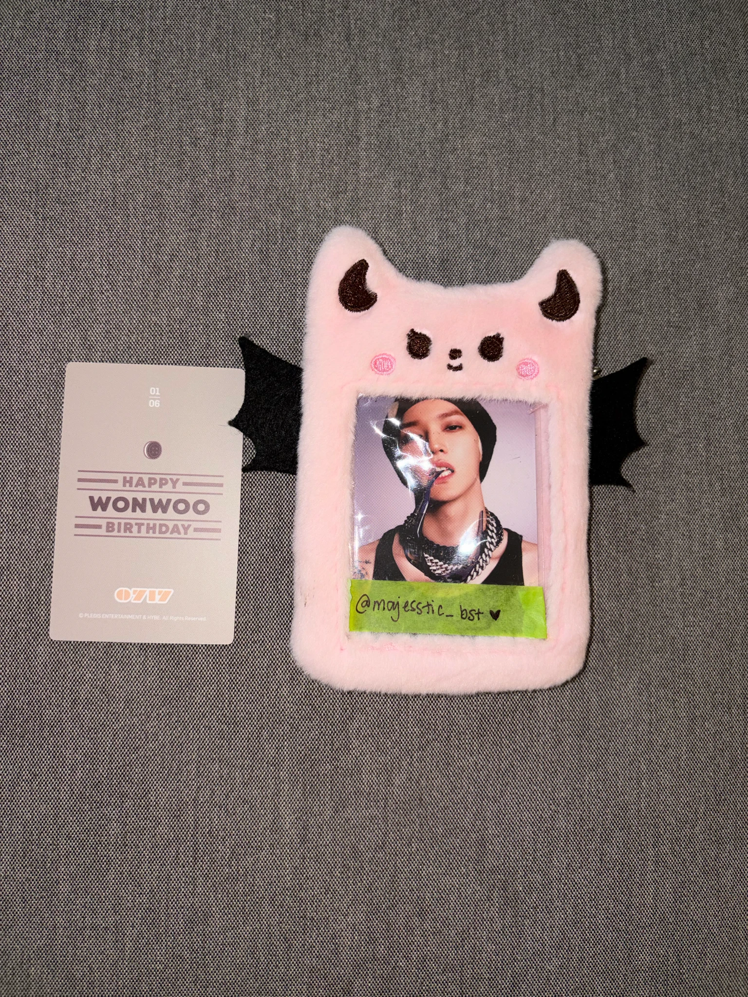 SEVENTEEN Wonwoo SEVENTEEN - Wonwoo - Wonwoo Birthday Boxes/Merch Other version 2 photocard set listing photo 2