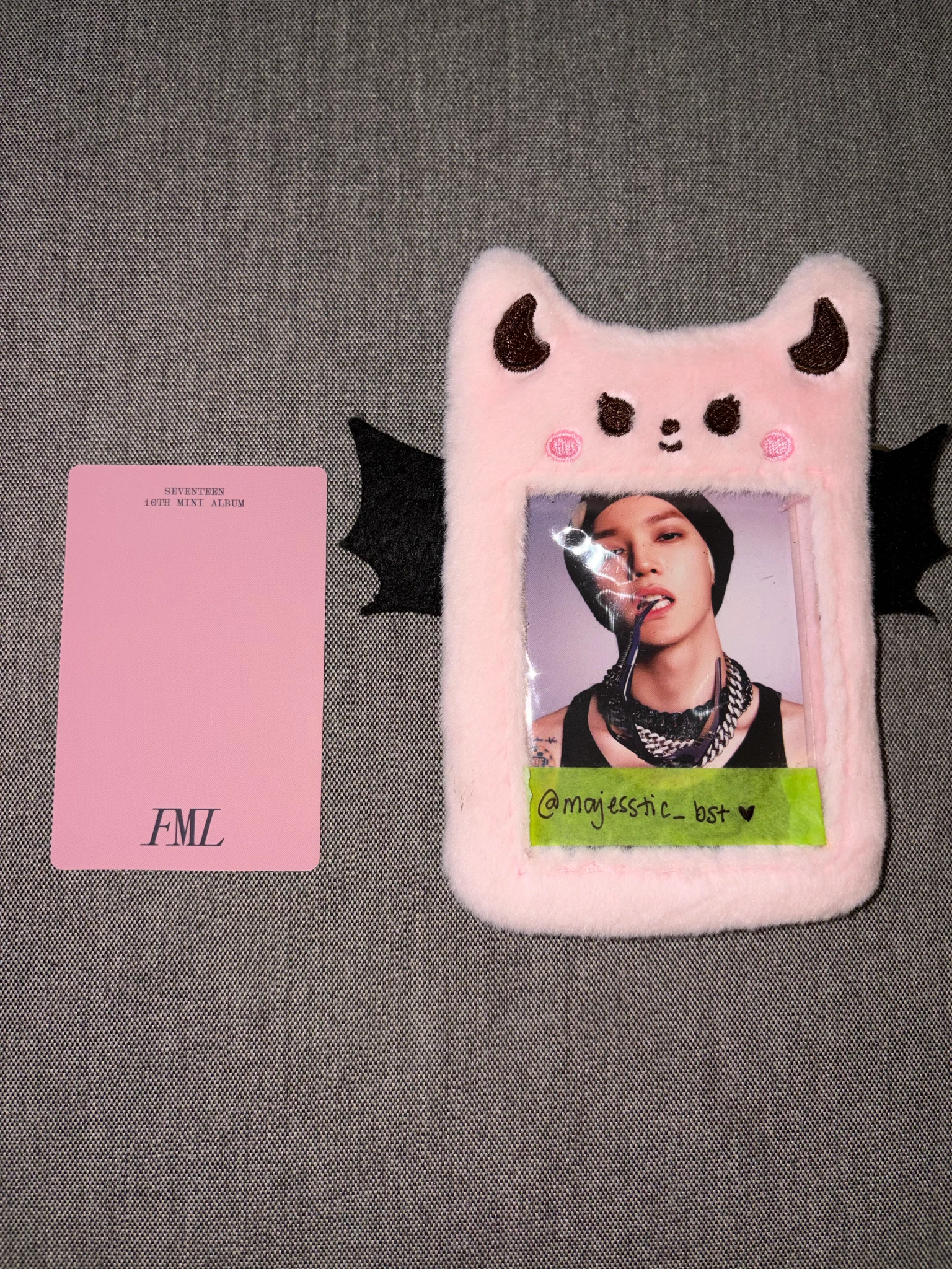 SEVENTEEN Wonwoo SEVENTEEN - Wonwoo - FML Album album photocard faded mono life listing photo 2