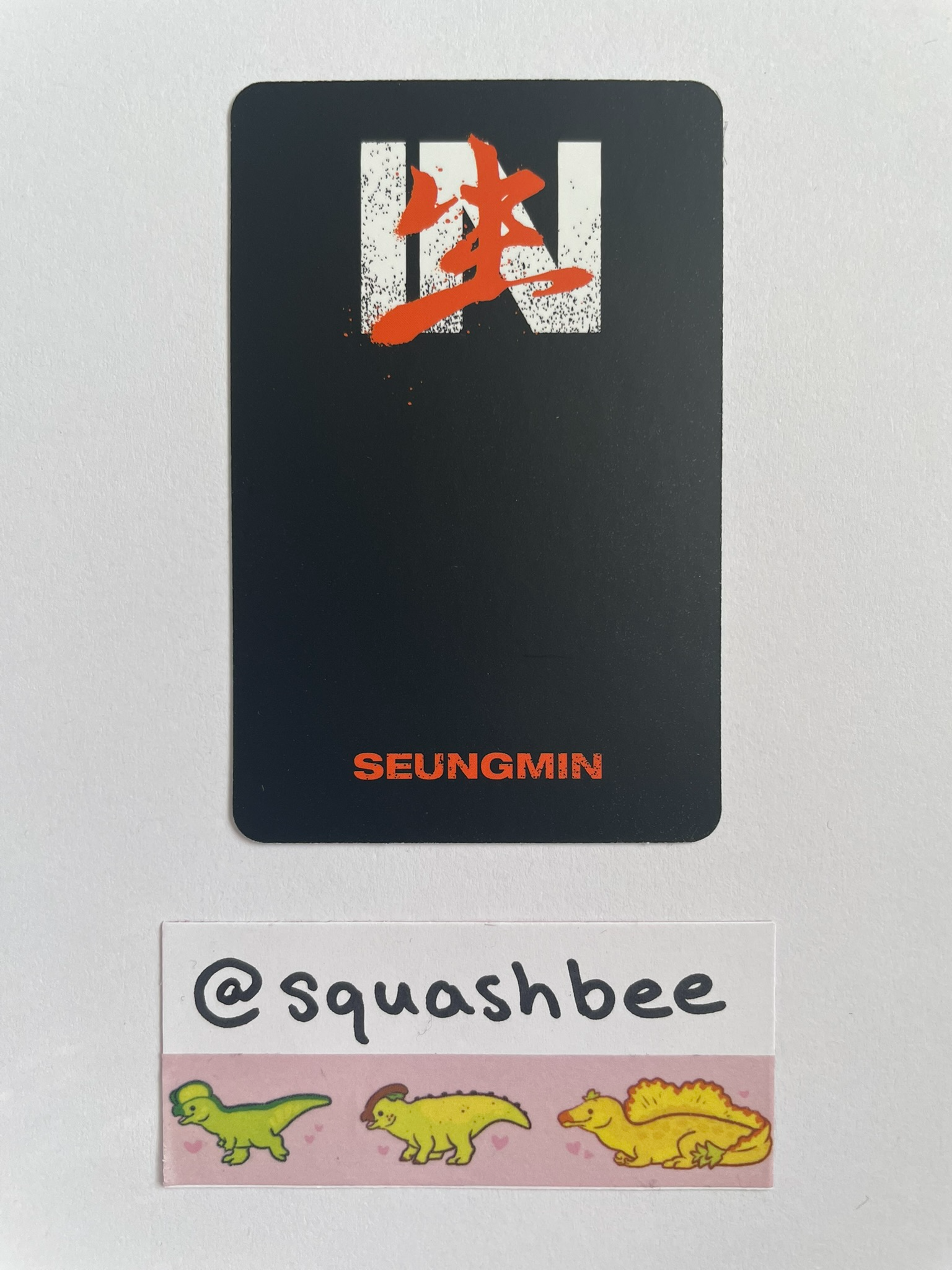 Stray Kids Seungmin Stray Kids - Seungmin - In Life Album album photocard concept photocard listing photo 2