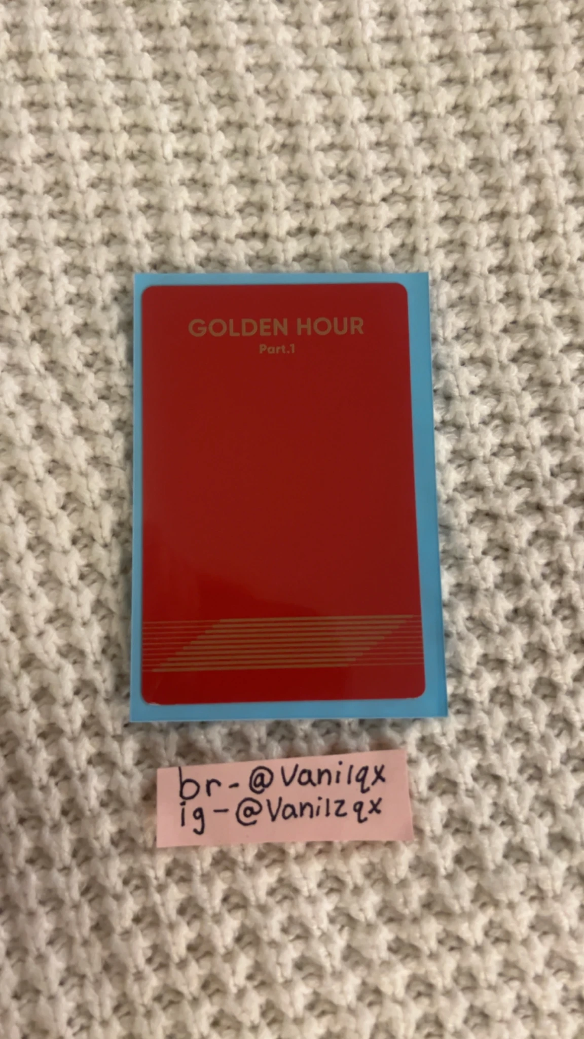 ATEEZ Seonghwa ATEEZ - Seonghwa - Golden Hour : Part.1 Album poca album A Ver. listing photo 2