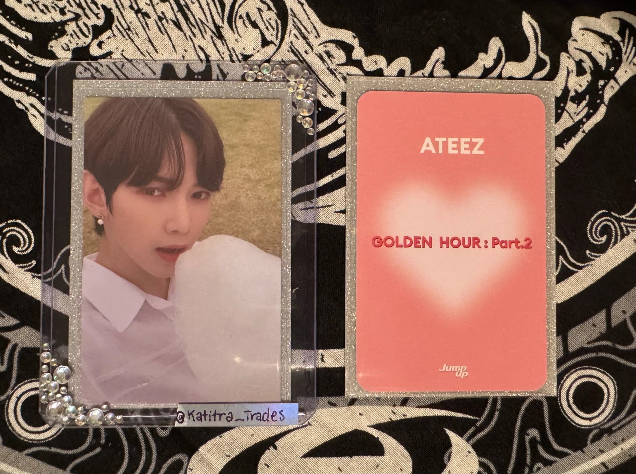 ATEEZ San ATEEZ - San - Golden Hour : Part 2 Album jump up fansign listing photo 2